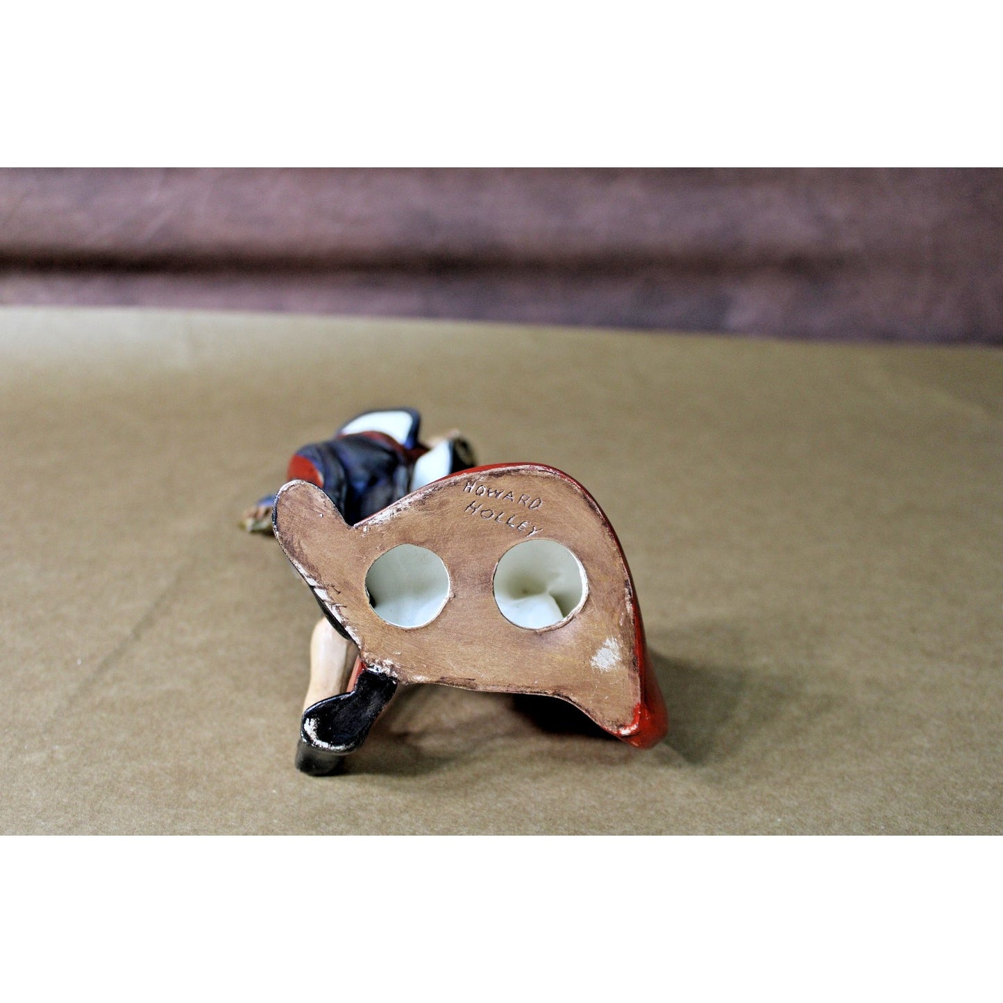 Vintage Mid Century Bull Fighter Ceramic Figurine, Matador Spanish Fighter 60s