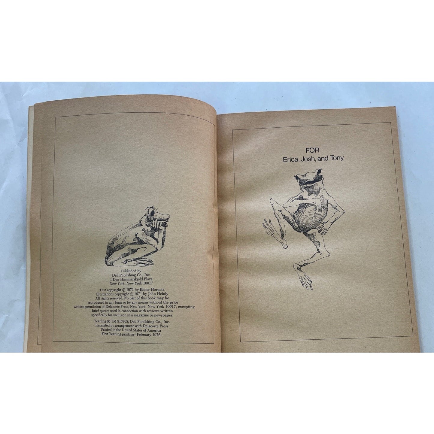 The Strange Story Of The Frog Who Became A Prince By Elinor Lander (PB, 1971)