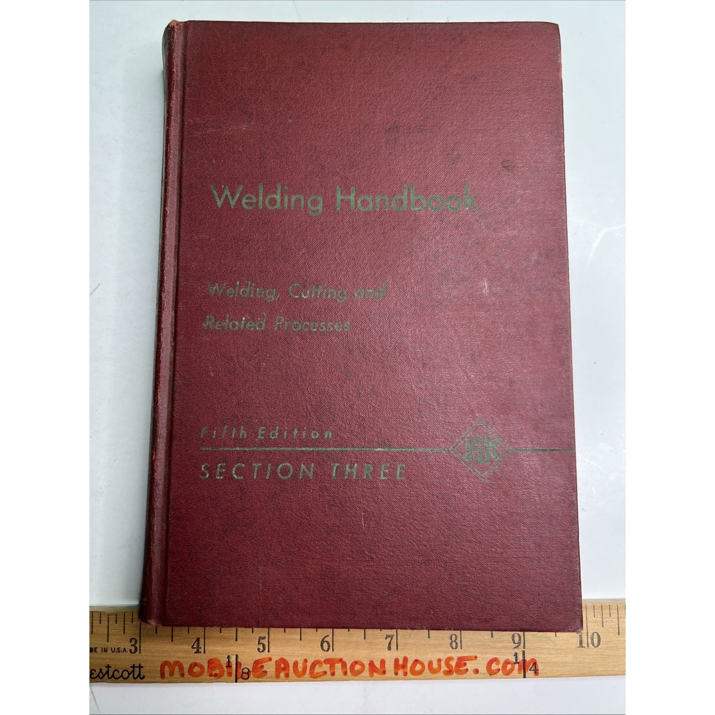 Welding Handbook Welding Cutting and Related Processes Fifth Ed. Section 3 1965