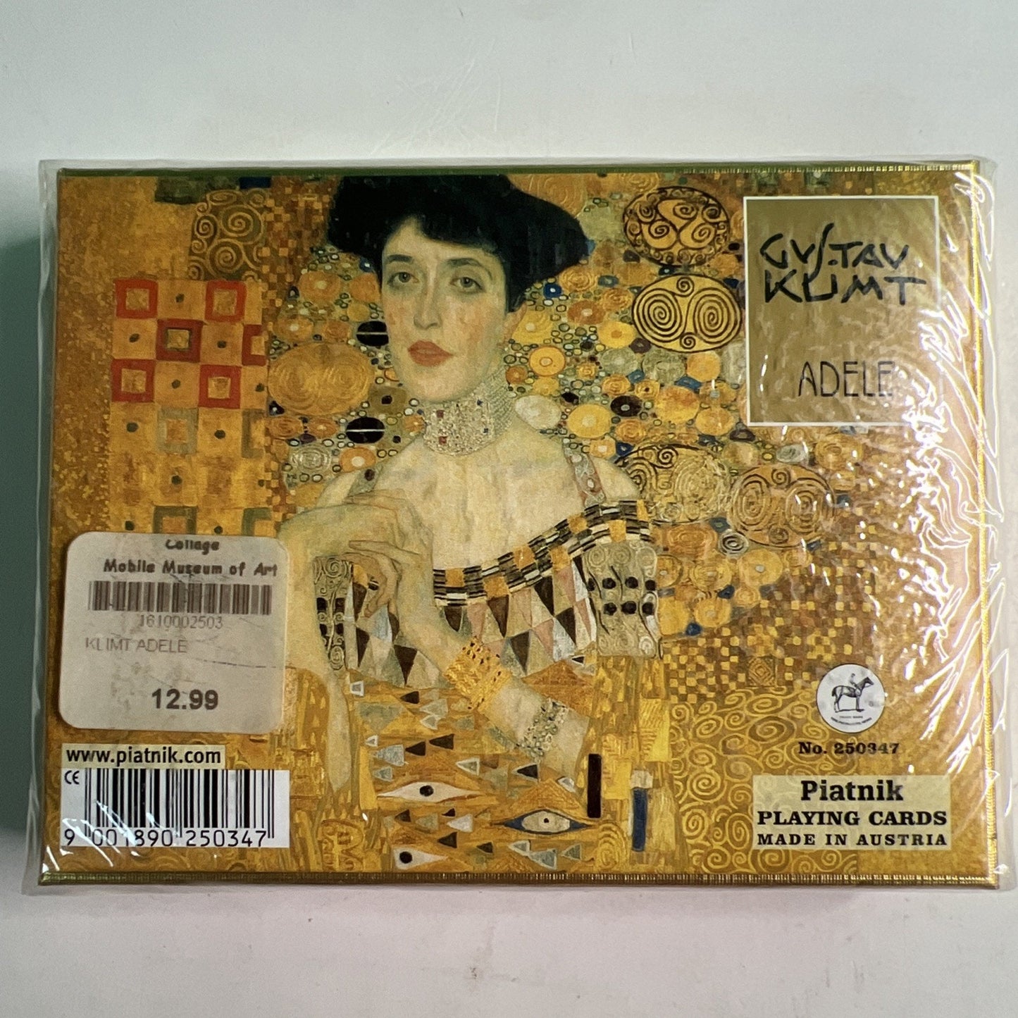New Sealed Piatnik by Gustav Klimt Playing Cards Adele Paintings 1615 Austria