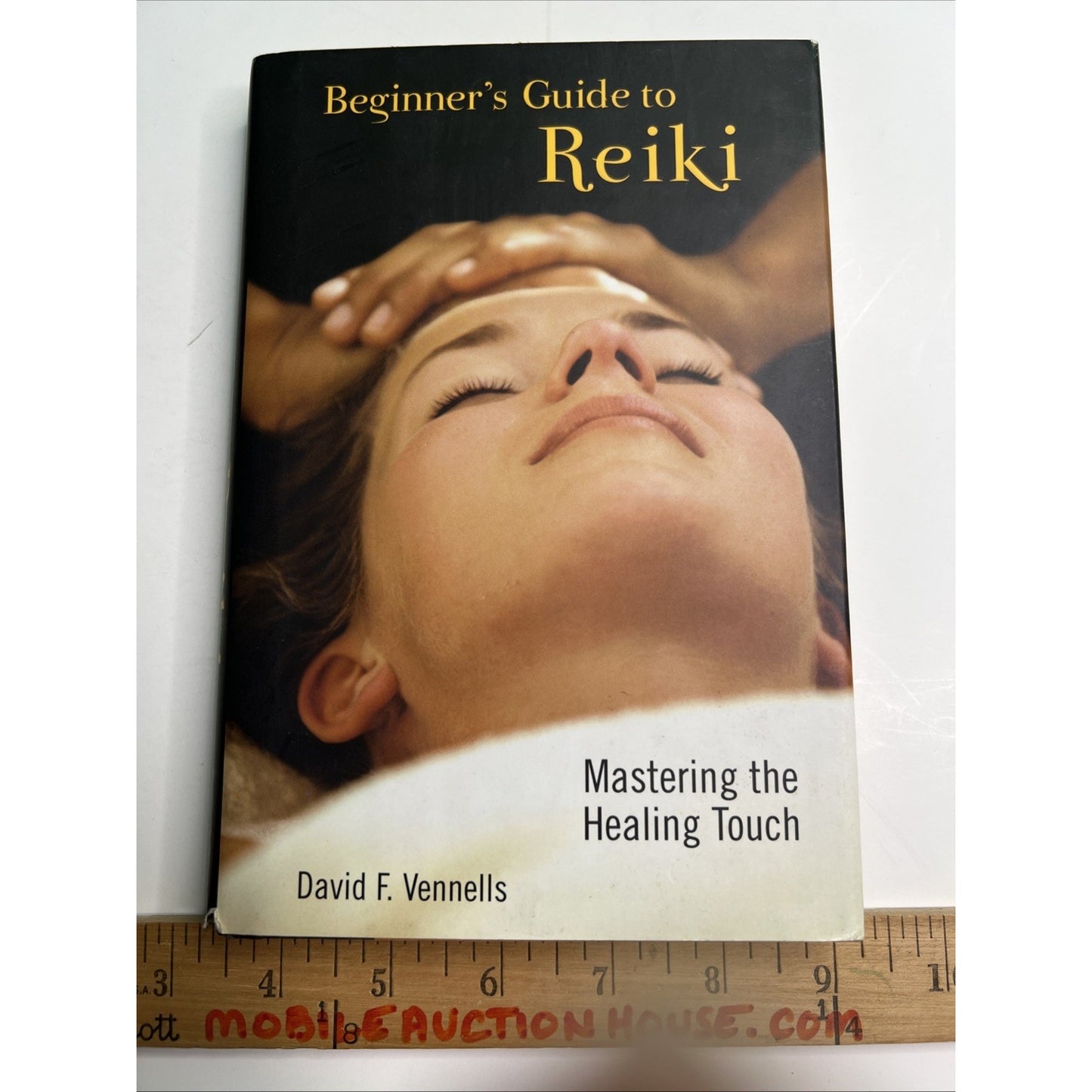 BEGINNER'S GUIDE TO REIKI Mastering the Healing Touch by David F Vennells HC DJ