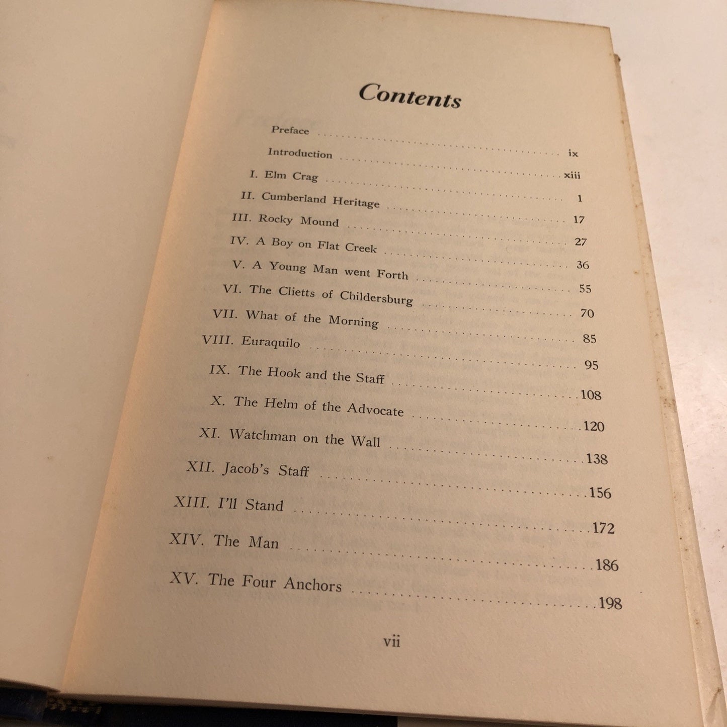 The Anchor That Holds Biography of Benton Cordell Goodpasture by J. E. Choate