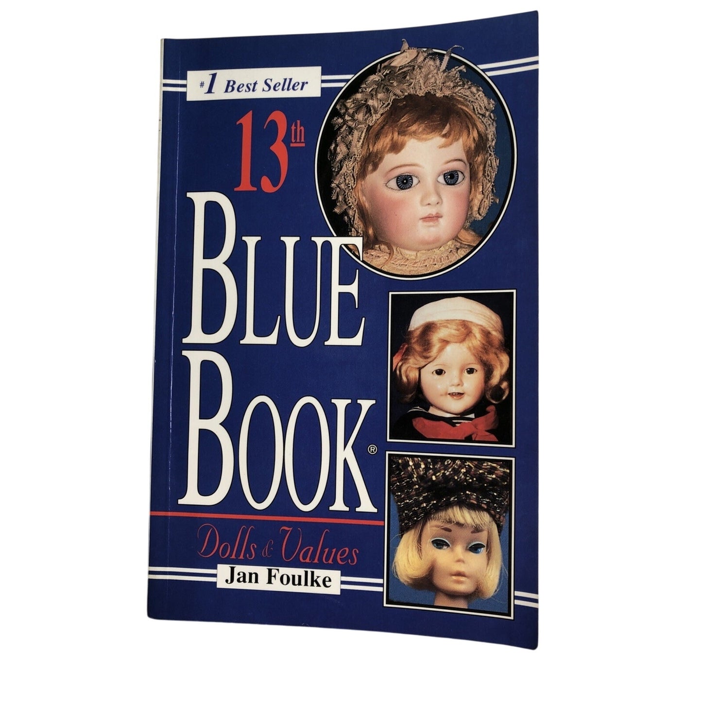 #1 BEST SELLER 13TH BLUE BOOK DOLLS AND VALUES BY JAN FOULKE 1997 Paperback