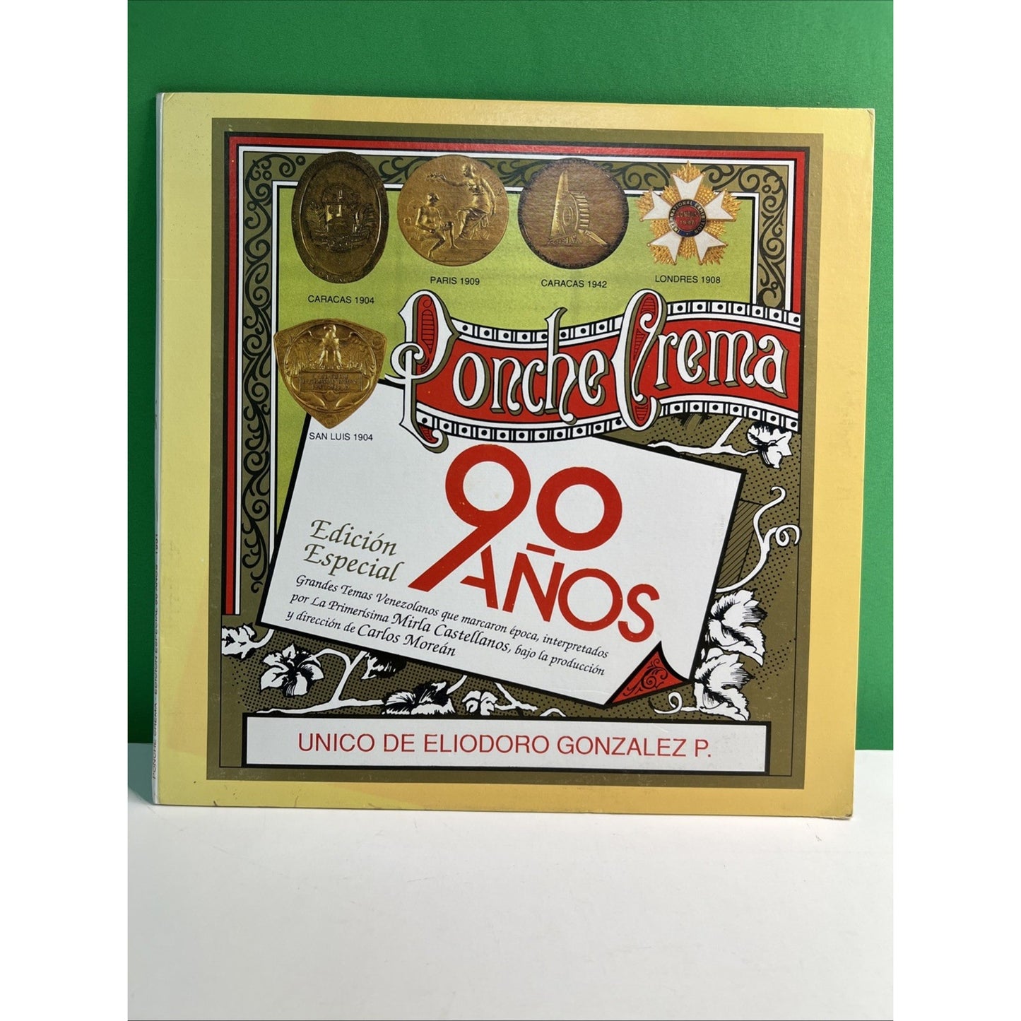 Ponche Crema Venezuelan Music By Mirla Castellanos Special Edition LP Record