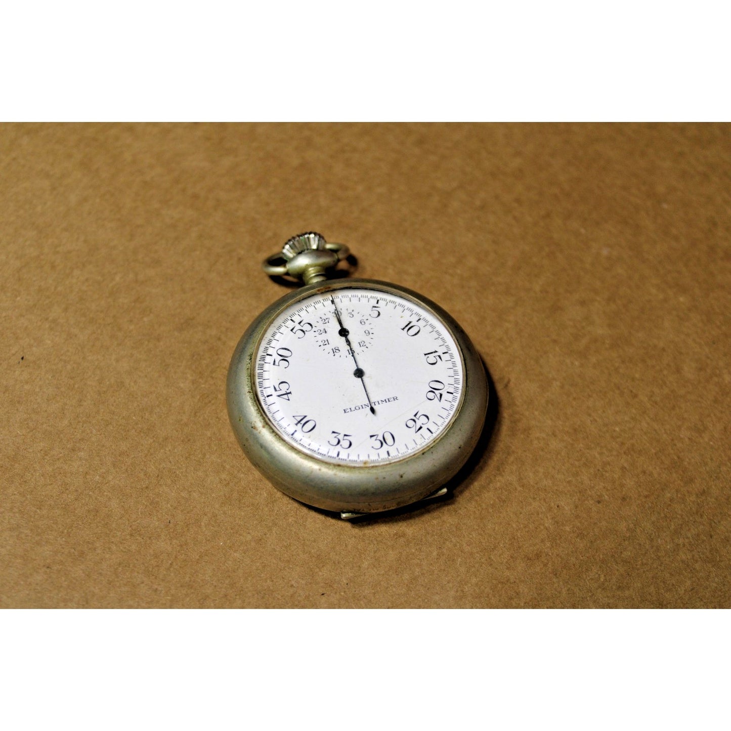 Vintage WWII "Elgin Timer" Service Stopwatch, Used by US Military, Works!