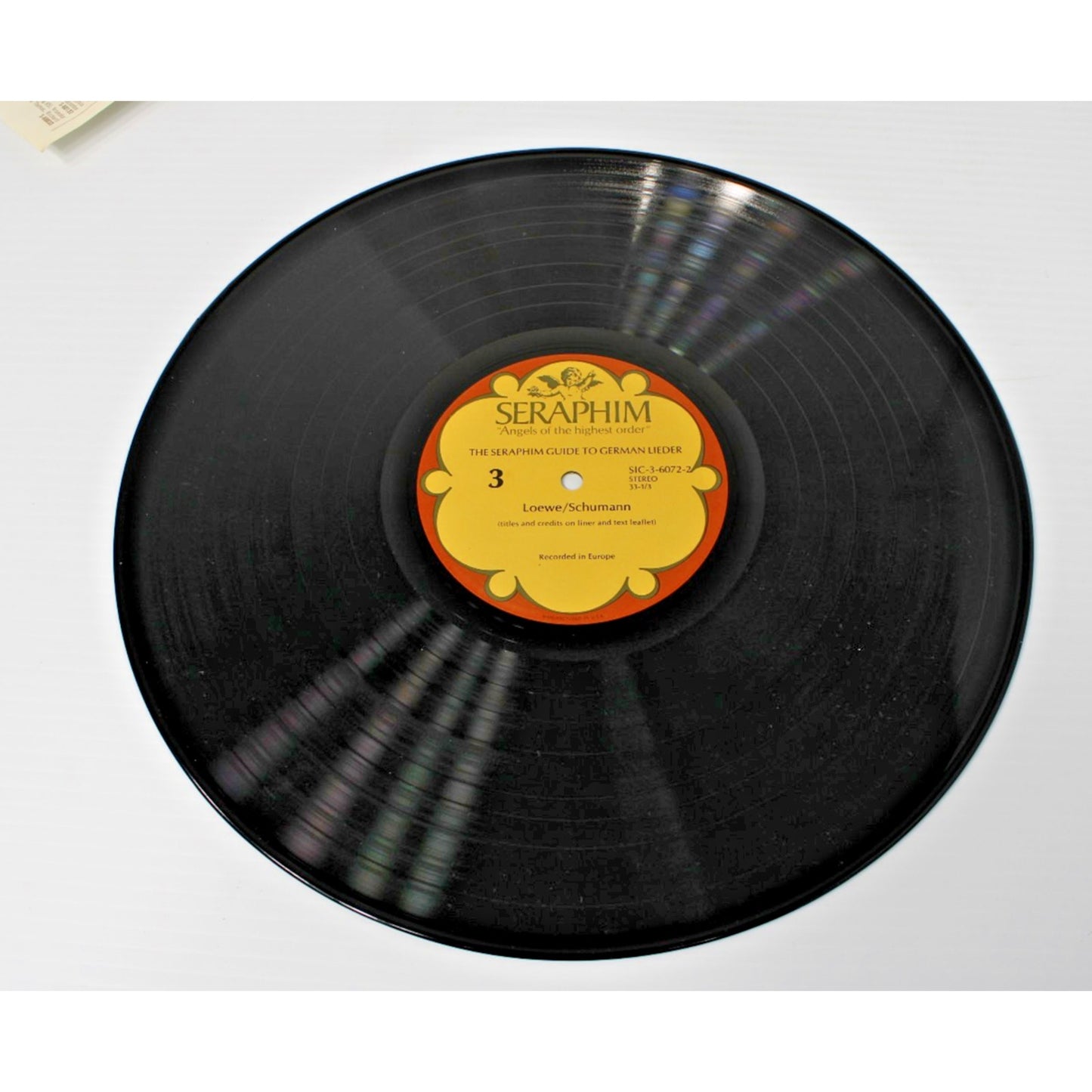 The Seraphim Guide To German Lieder 3 LP Vinyl Box Set SIC-6072, 1971- EX!