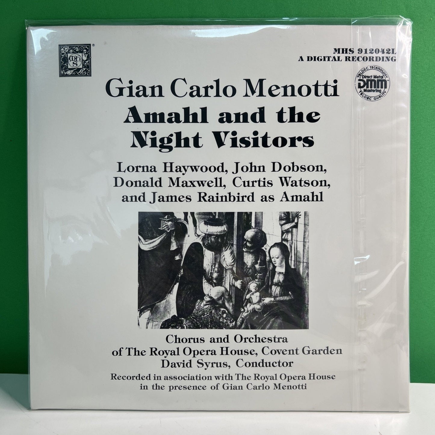 MHS 912042L Gian Carlo Menotti Amahl and the Night Visitors 1987 LP Record