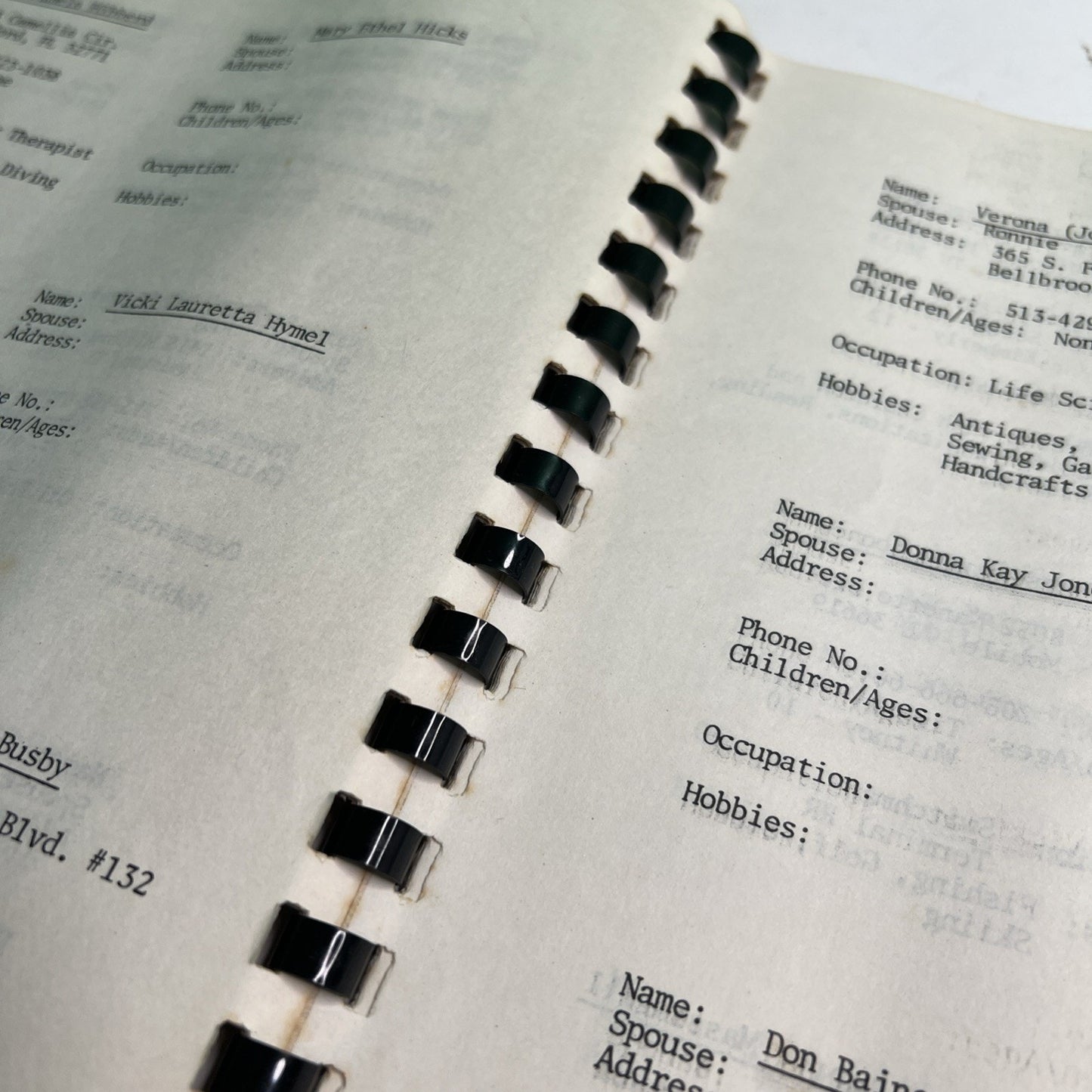 1983 WP Davidson High School Reunion Program Directory Mobile Alabama Class 1963