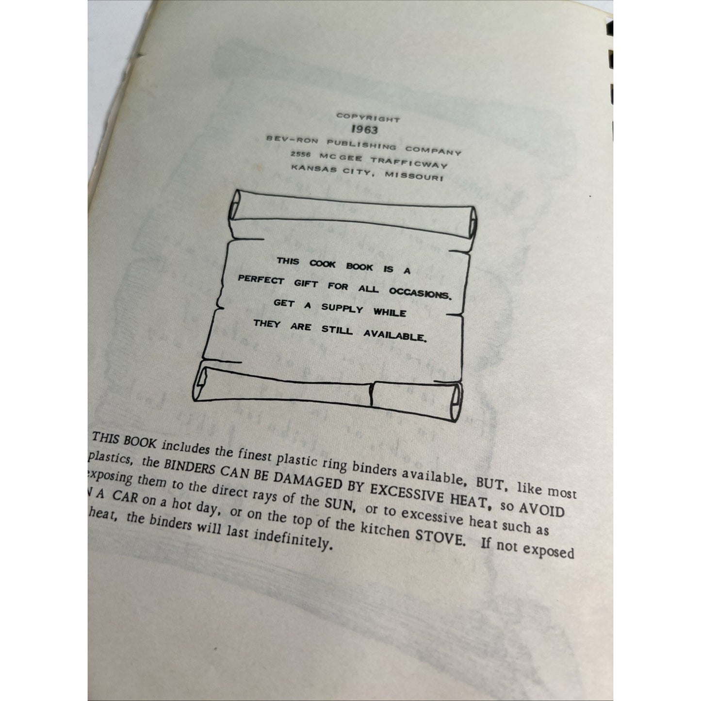 1963 Cookbook Gamma Kappa Chapter Beta Sigma Phi Enterprise Alabama Treasure Rec