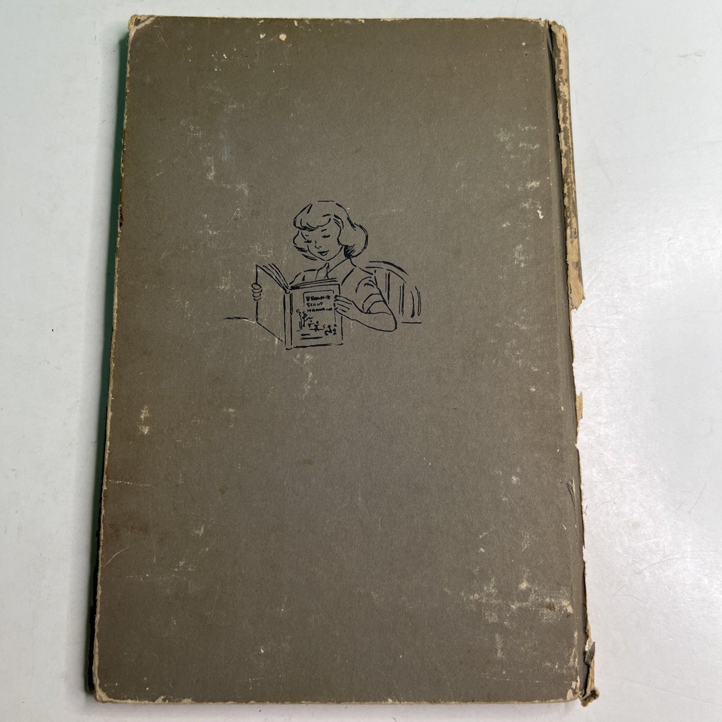 1951/1954 HC Brownie Girl Scout Handbook by Ray Mitchell Illustrated Ruth Wood