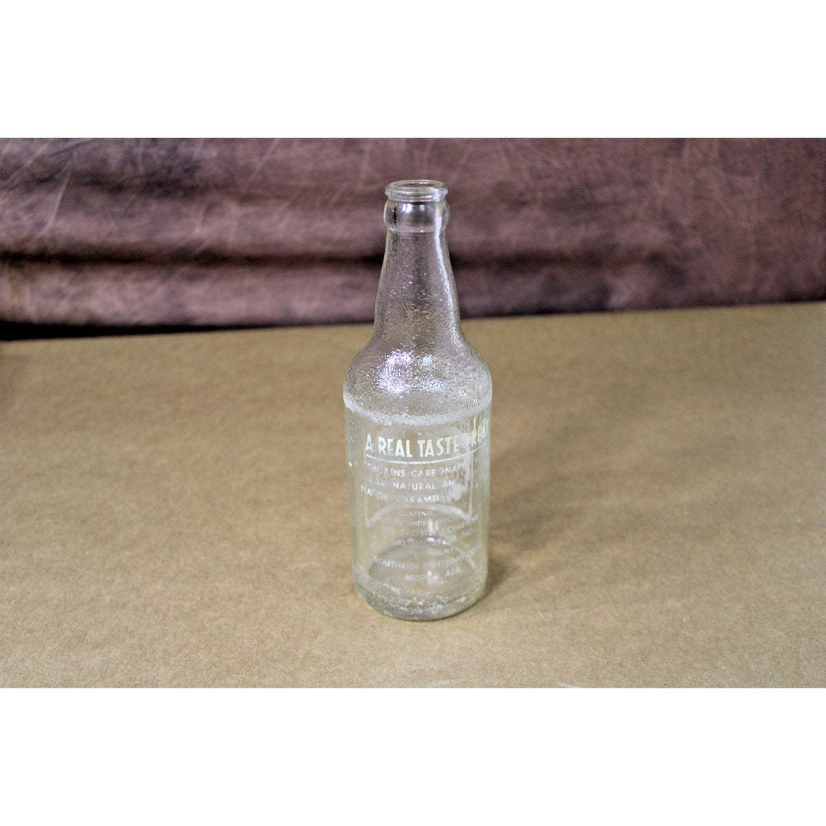 Mobile, Alabama Vintage Root Beer Bottle 1950s Frostie Old Fashion 12 oz