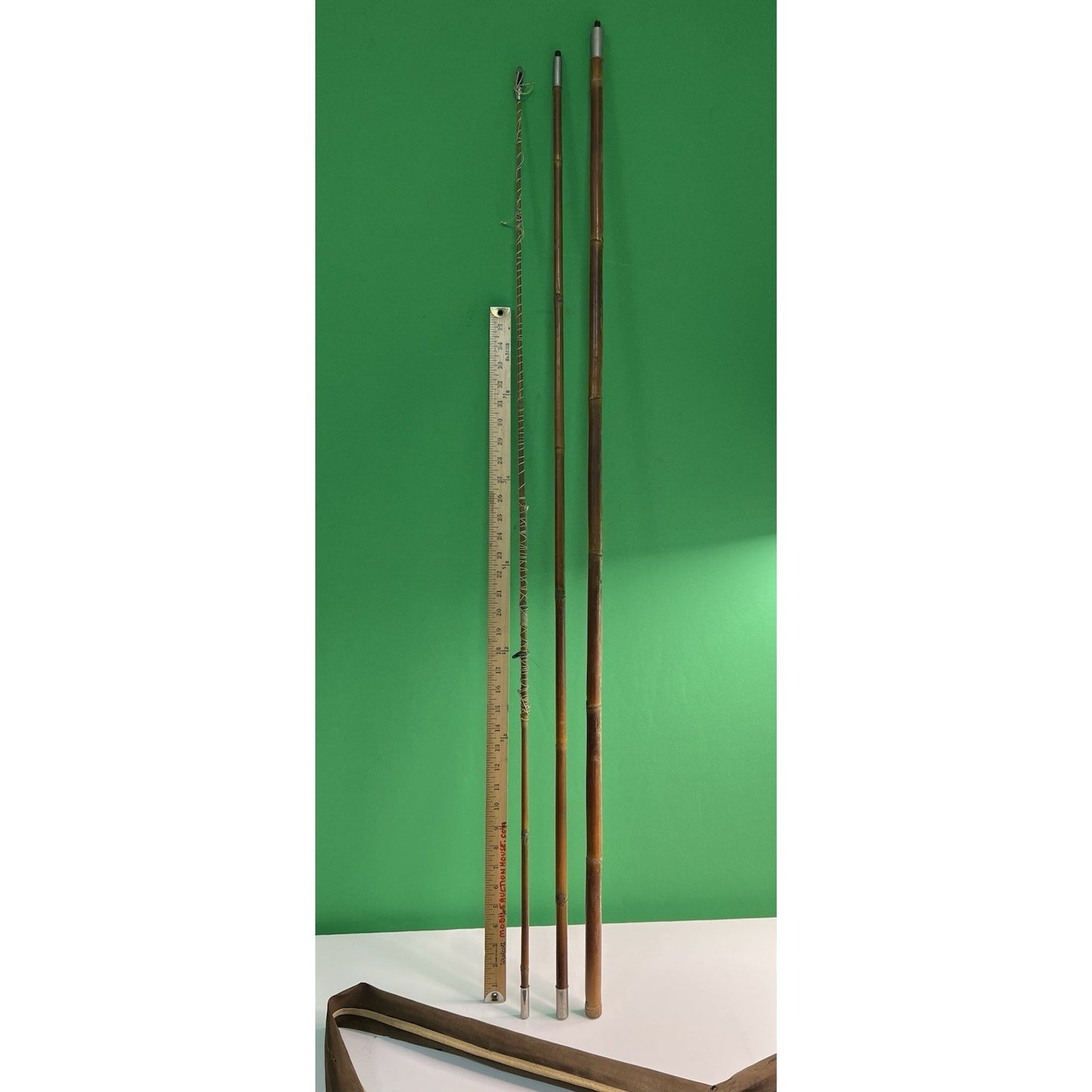 Vintage Heddon 12’ Bamboo Fishing Rod Pole