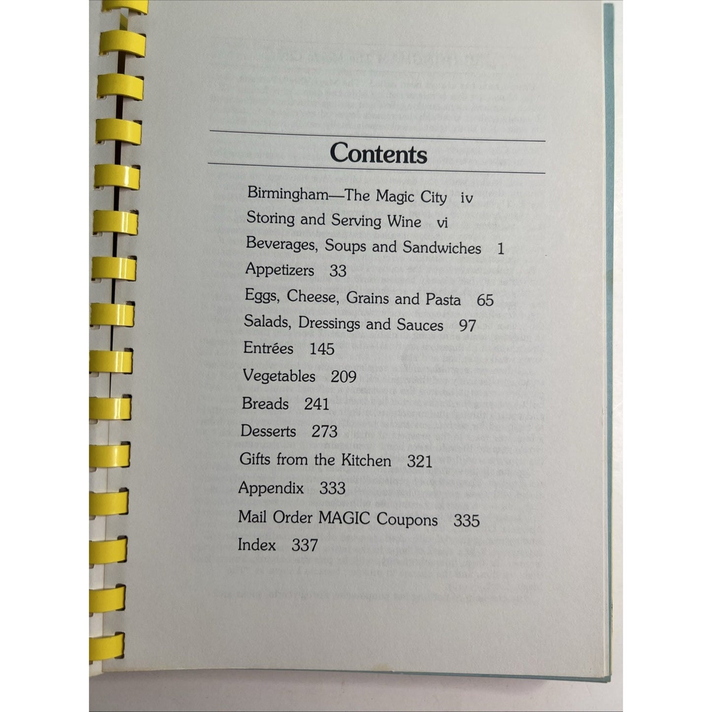 Magic: The Cookbook of the Junior League of Birmingham, AL 1982 2nd Printing