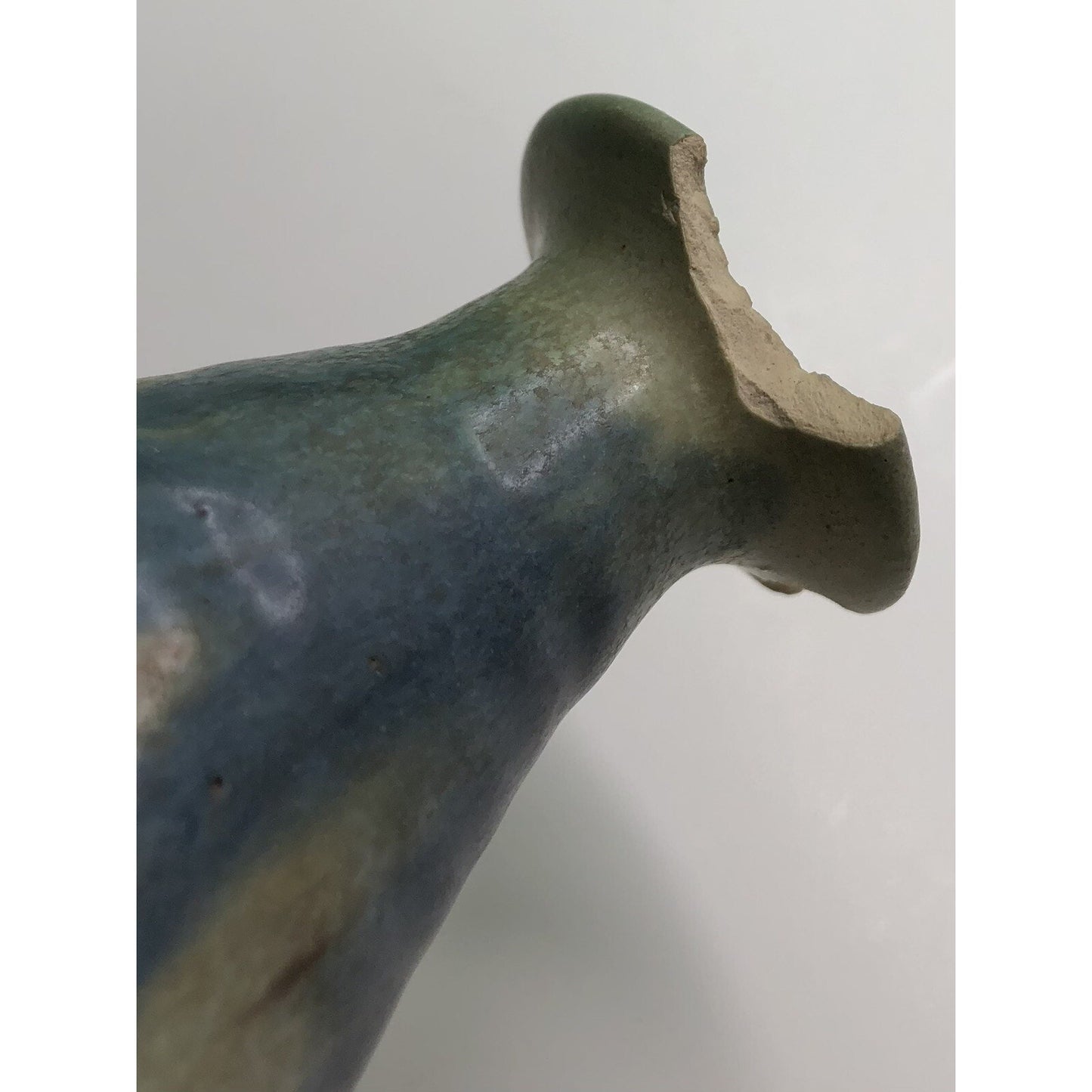 Vintage JIM POTMESIL ART STUDIO POTTERY VASE Baldwin County AL Alabama SIGNED