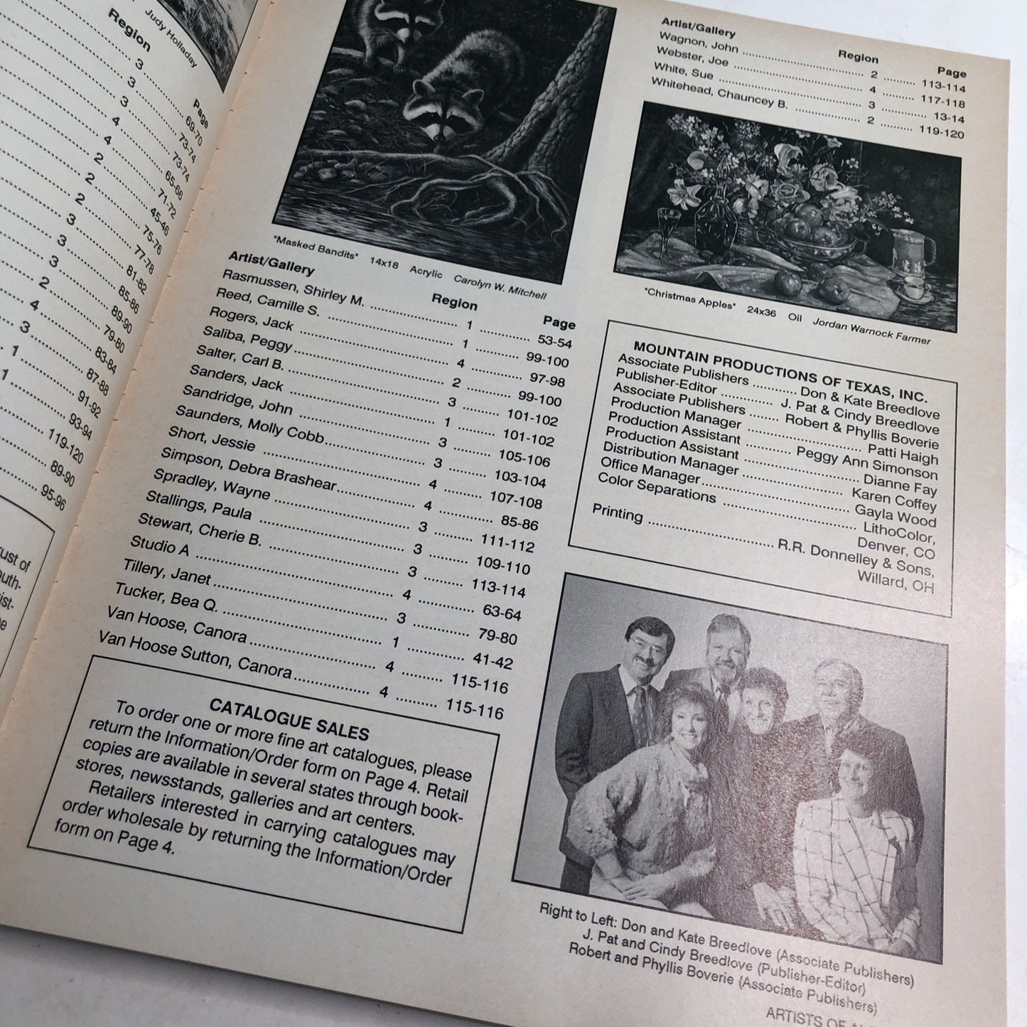 Artists of Alabama Volume 1 Fine Art Catalogue Illustrated Book 1989 Catalog