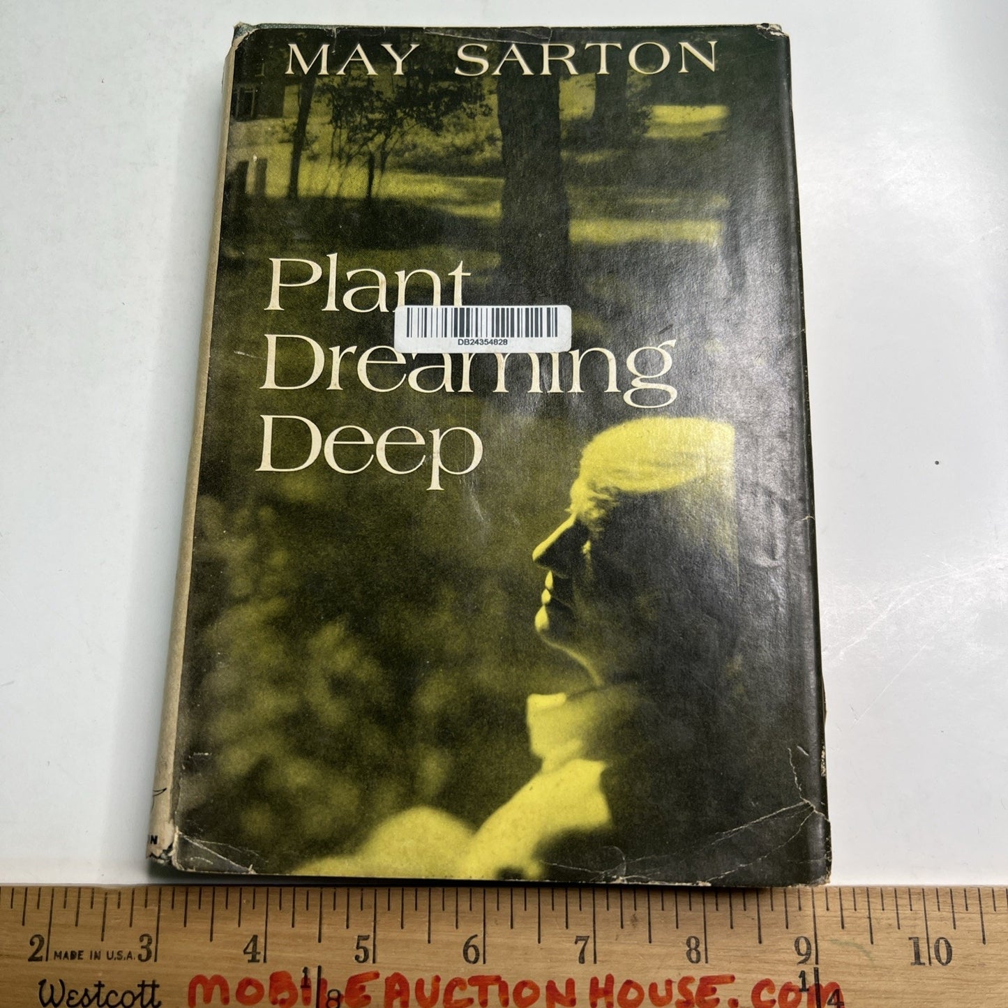 Plant Dreaming Deep 1968 HC DJ 1st Edition By May Sarton W/Letter To Sam Morison