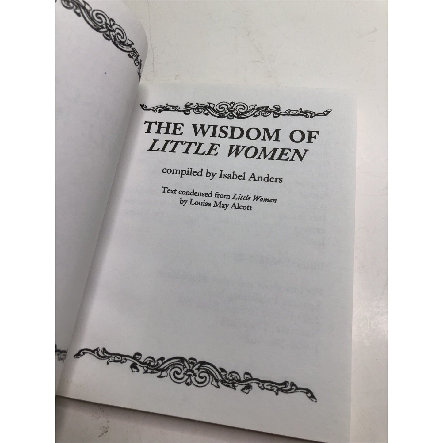 THE WISDOM OF LITTLE WOMEN By Isabel Anders & Louisa May Alcott