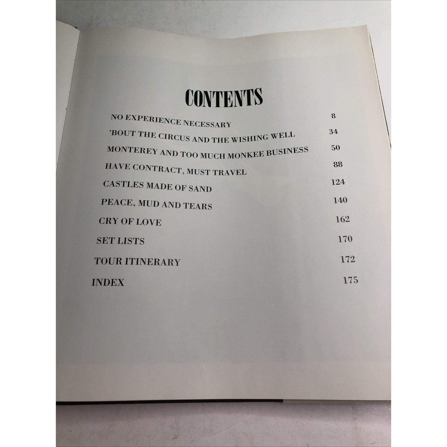 Jimi Hendrix: Inside The Experience by Mitch Mitchell John Platt 1990 HC Warped
