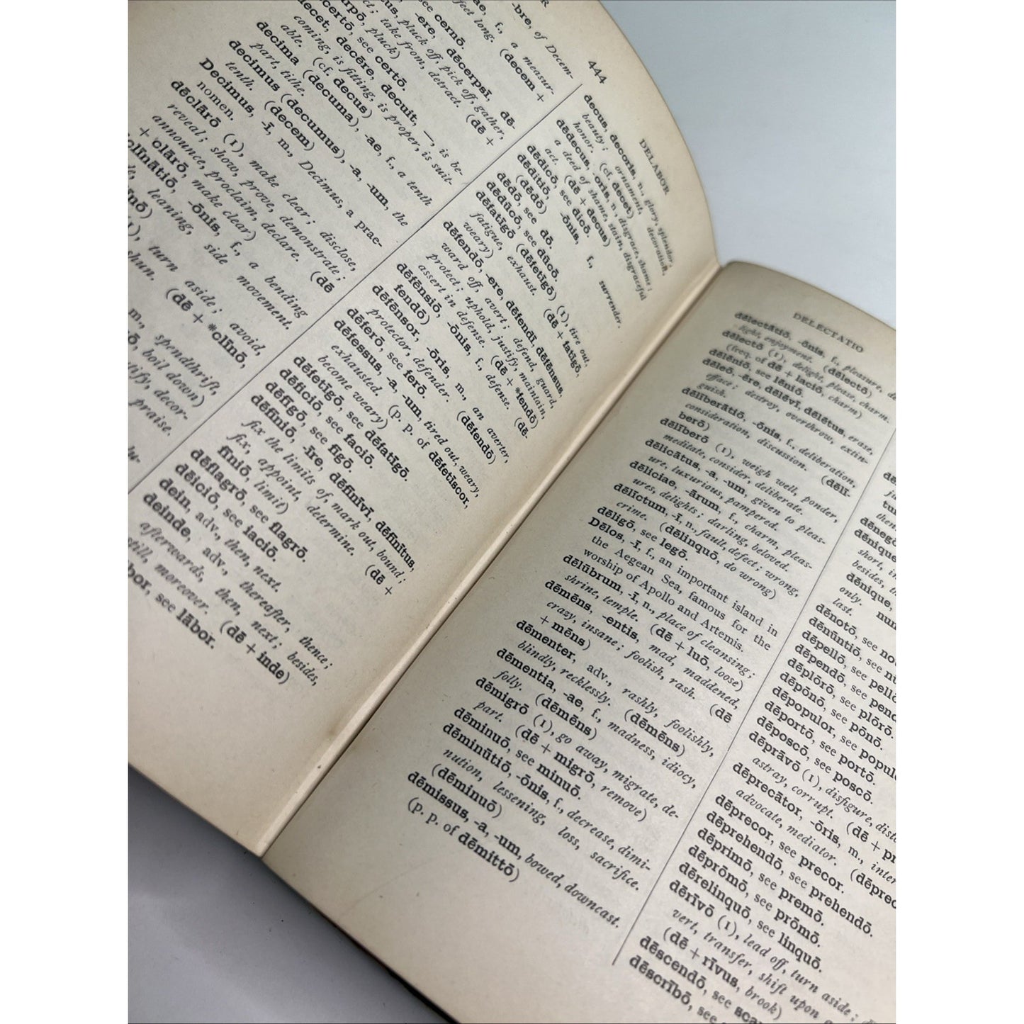 1898 HC Ten Orations Of Cicero by Harper & Gallup Latin Textbook