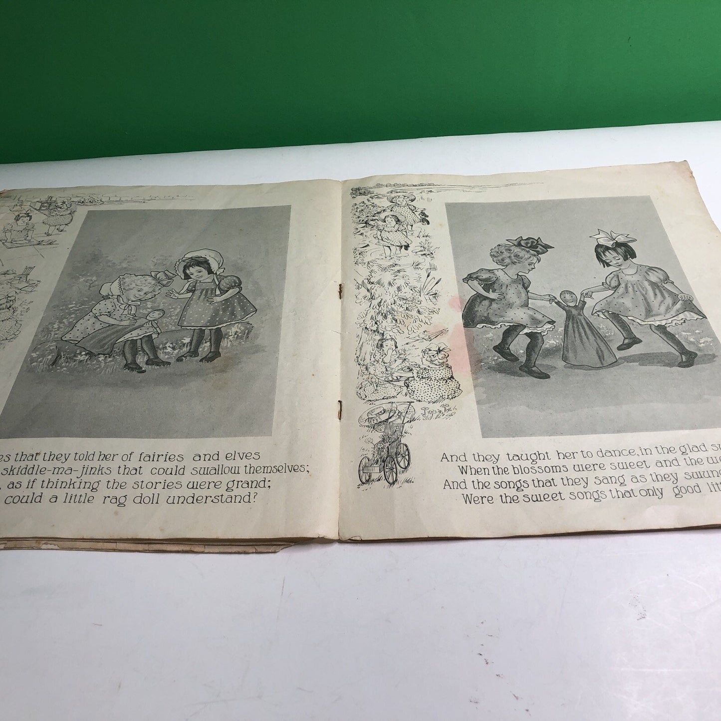 The Polka Dot Babies and Their Little Rag Doll by Edna Longest J.I. Austen 1908
