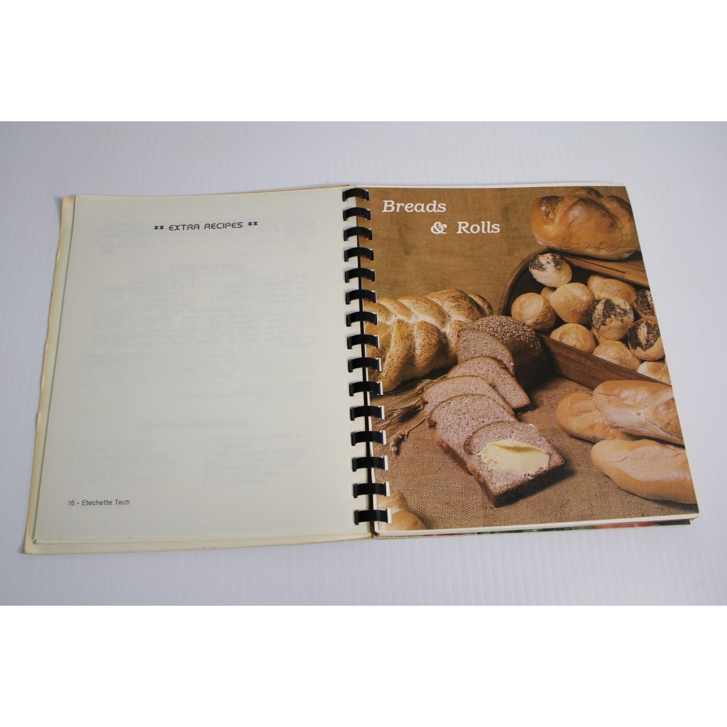 Vintage 1986 Etechette Tech Cookbook Texas Tech University Home Economics Phi U