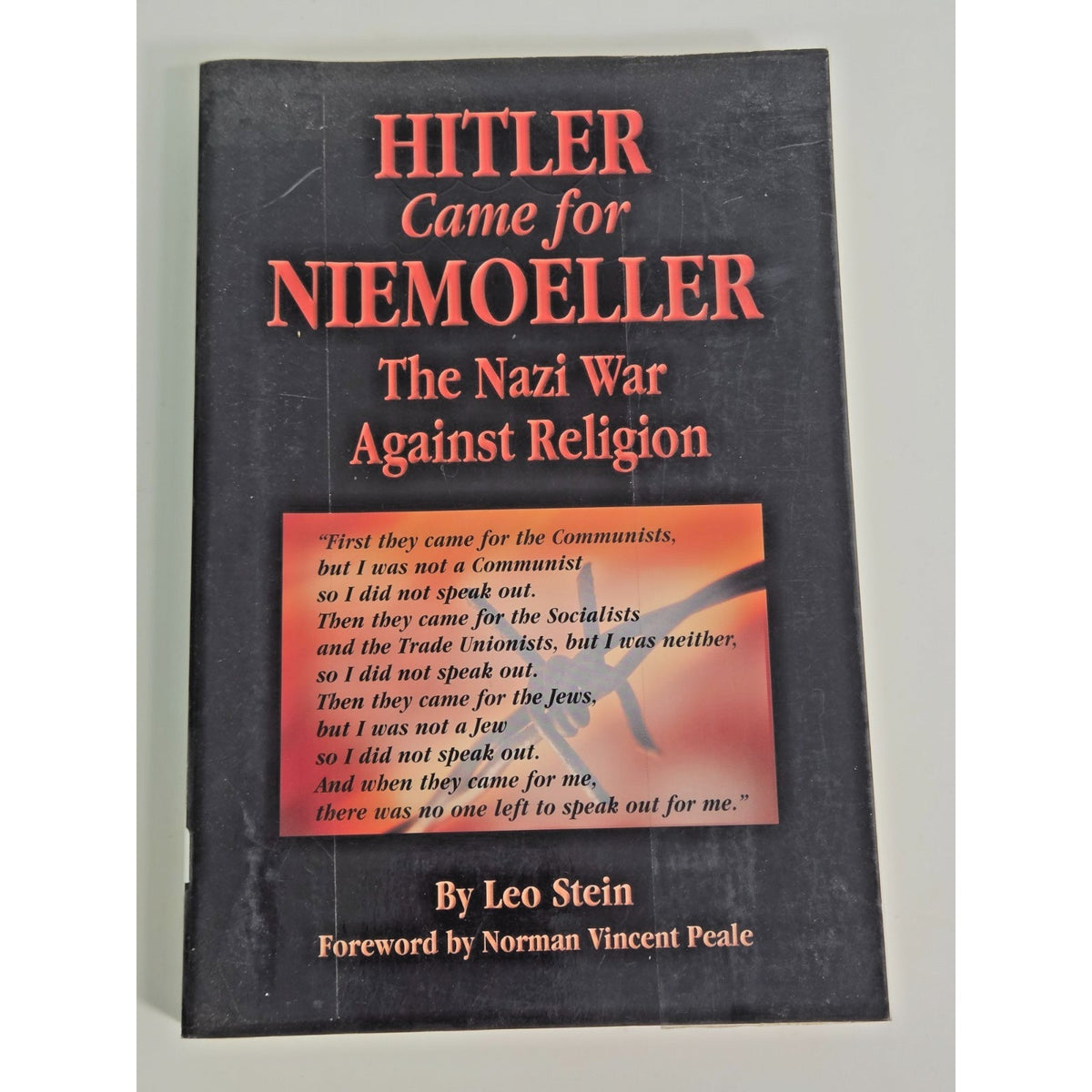 WWII Nazi Germany History Book Bundle Resistance Holocaust Niemoeller 3 Titles