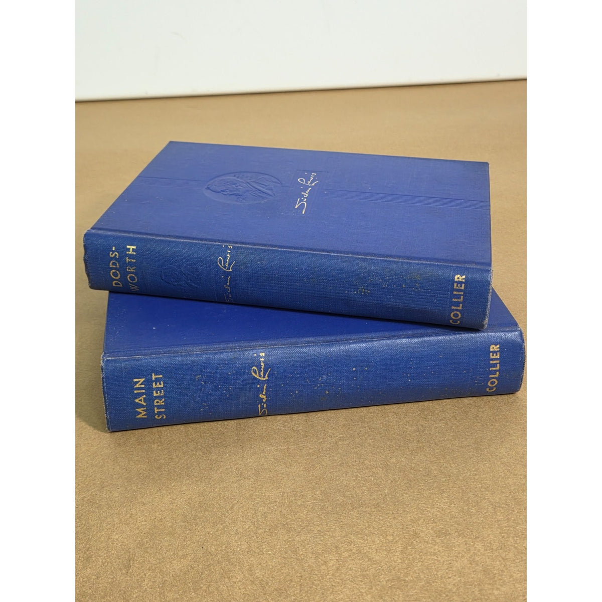 Sinclair Lewis Vintage Book Set- Main Street and Dodsworth Collier Editions