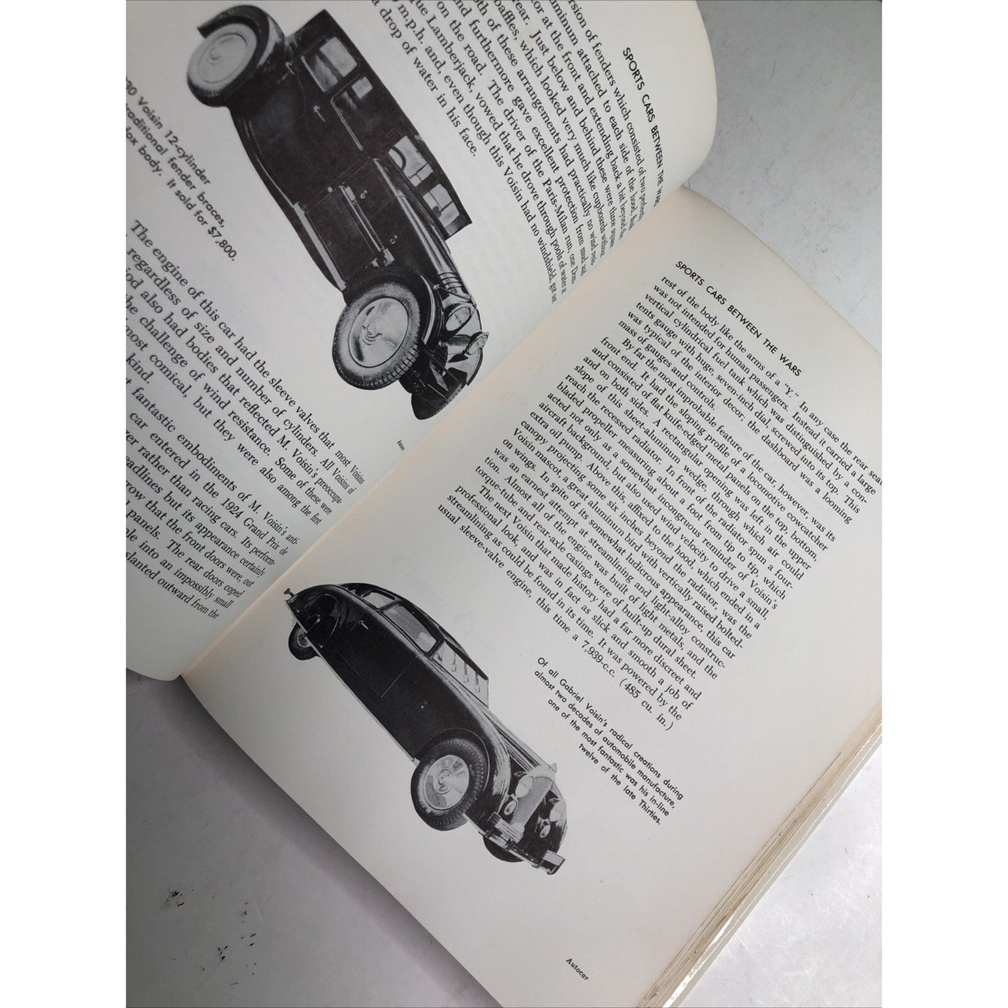 Sports And Classic Cars by Griffith Boreson and Eugene Jaderquist HC/DJ
