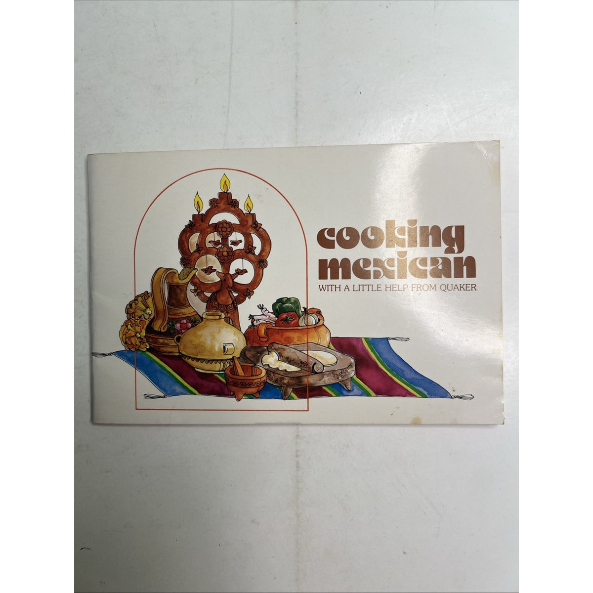 Vintage Advertising Quaker Cooking Mexican Recipe Booklet