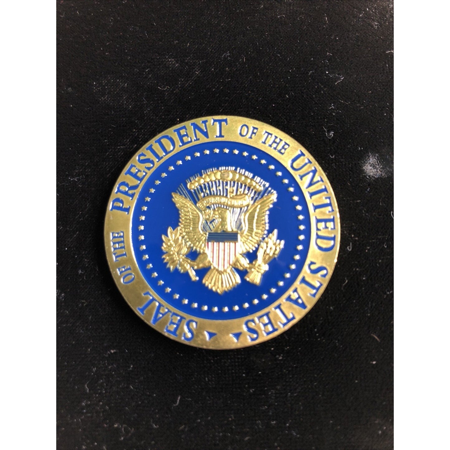 US SEAL Of The PRESIDENT DONALD TRUMP 2020 COLORIZED ART ROUND CHALLENGE COIN