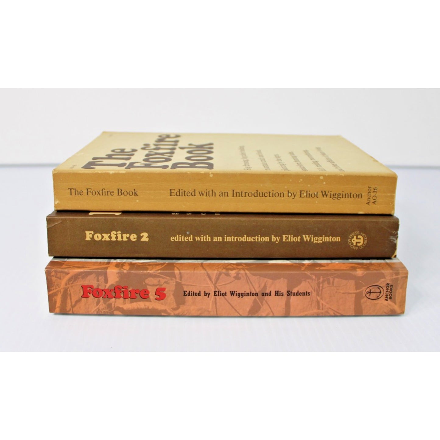 3 Vintage Survival Guides: Foxfire 1, 2, and 5, Appalachian Homestading History