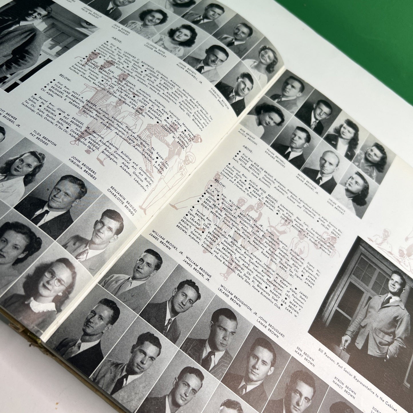 50th Glomerata Alabama Polytechnic Institute Auburn 1947 Historical Yearbook