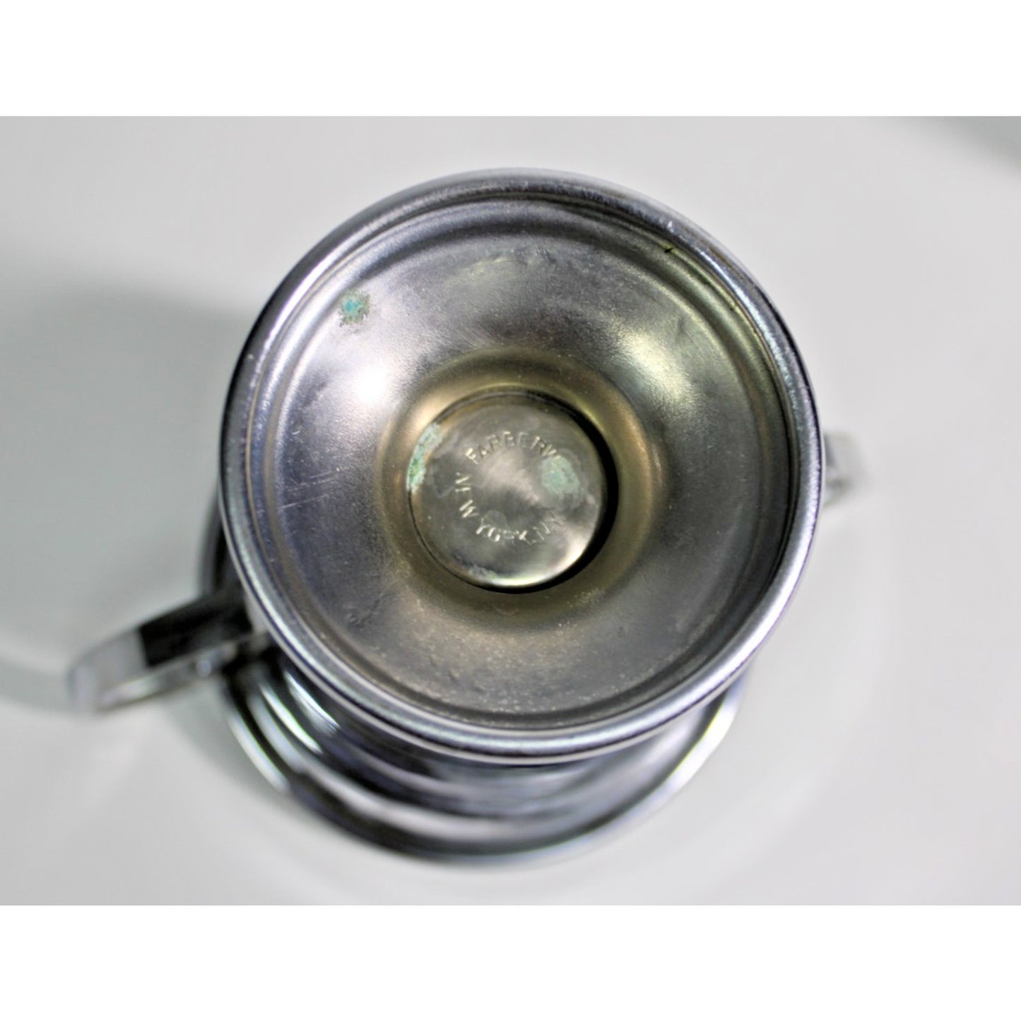 Vintage 1960s Farberware Mid-Century Stainless Steel Sugar/ Creamer Set- Perfect