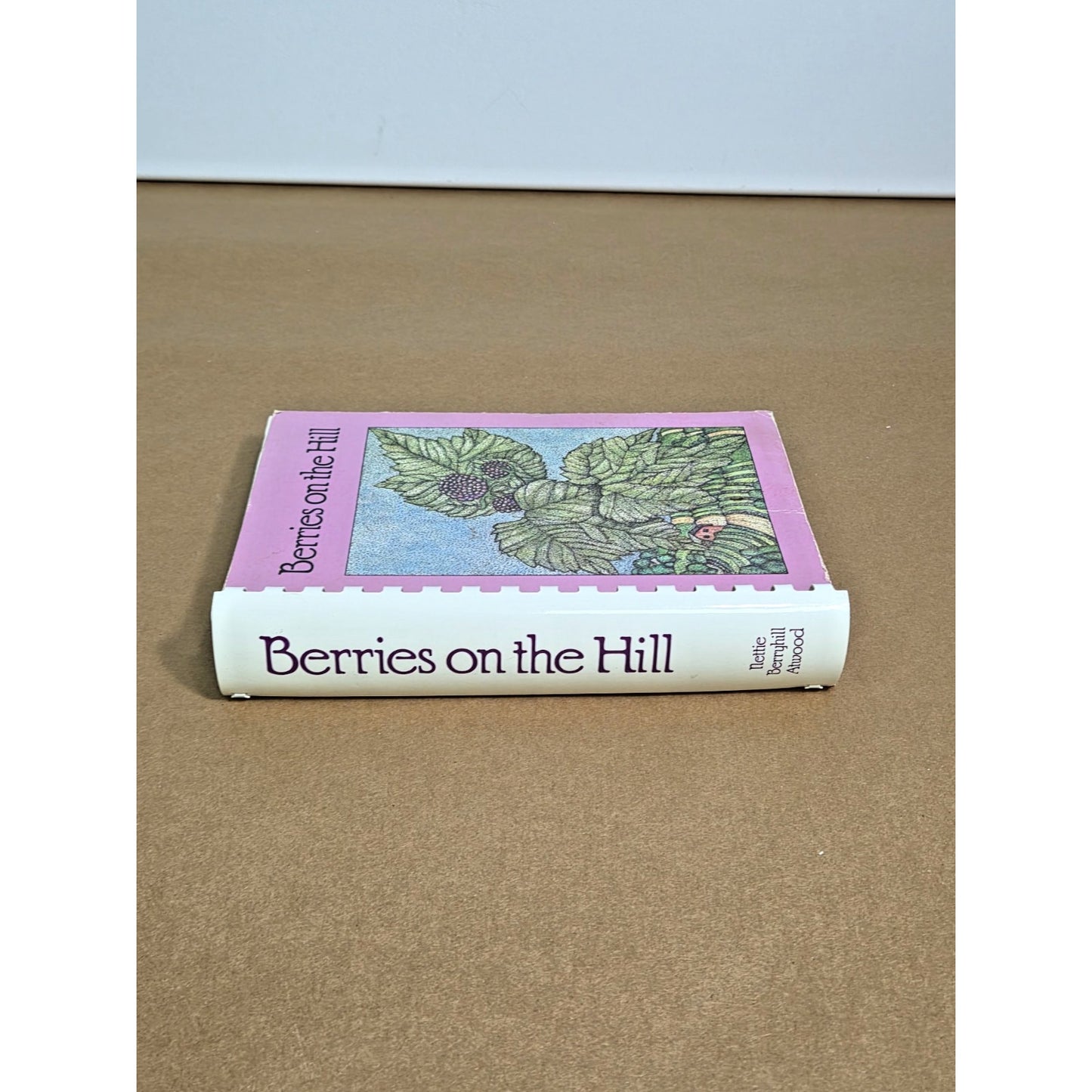 Vintage 1987 *Signed* "Berries on the Hill" Cookbook - Southern Recipes & Art