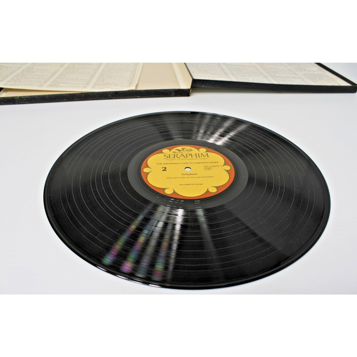The Seraphim Guide To German Lieder 3 LP Vinyl Box Set SIC-6072, 1971- EX!