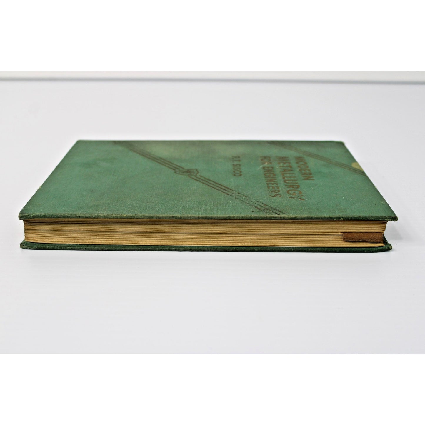 1941 Modern Metallurgy for Engineers By Frank Sisco 1st Edition Pittman Pub.
