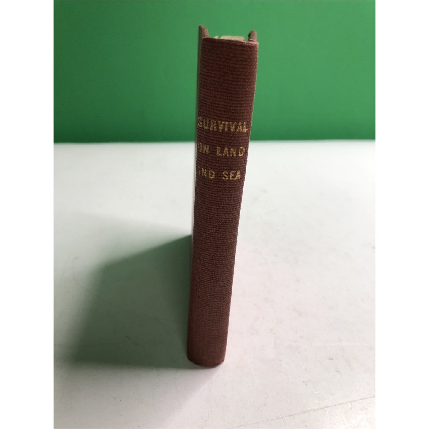 1944 HC Survival on Land and Sea by Smithsonian Naval Intelligence US Navy Illus