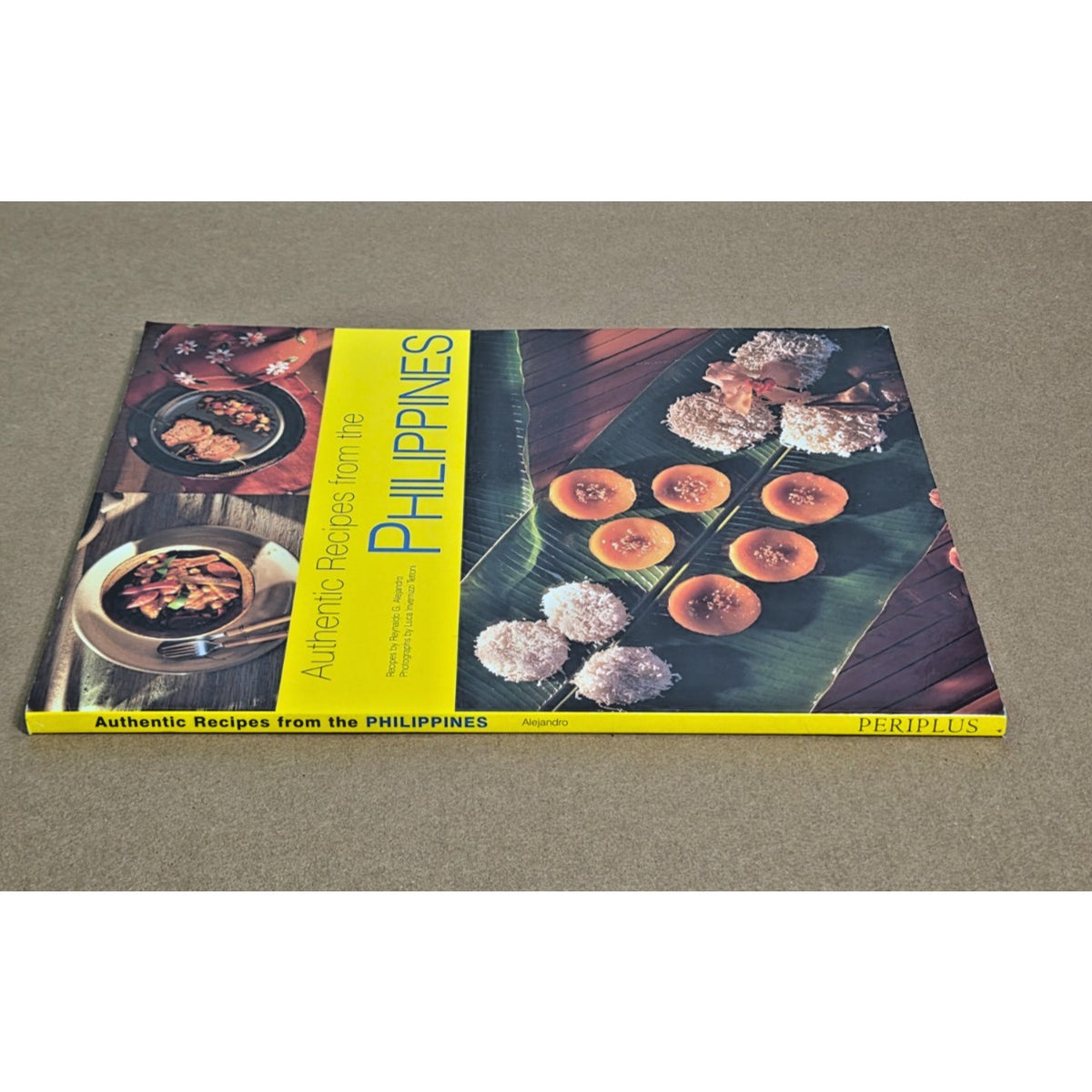 Vintage "Authentic Recipes from the Phillipines" Cookbook, Reynaldo G. Alejandro