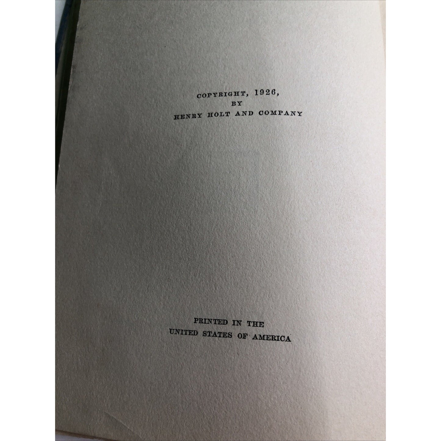 Gipsy Nan by Carroll Watson Rankin 1926 First Edition Illustrated HC