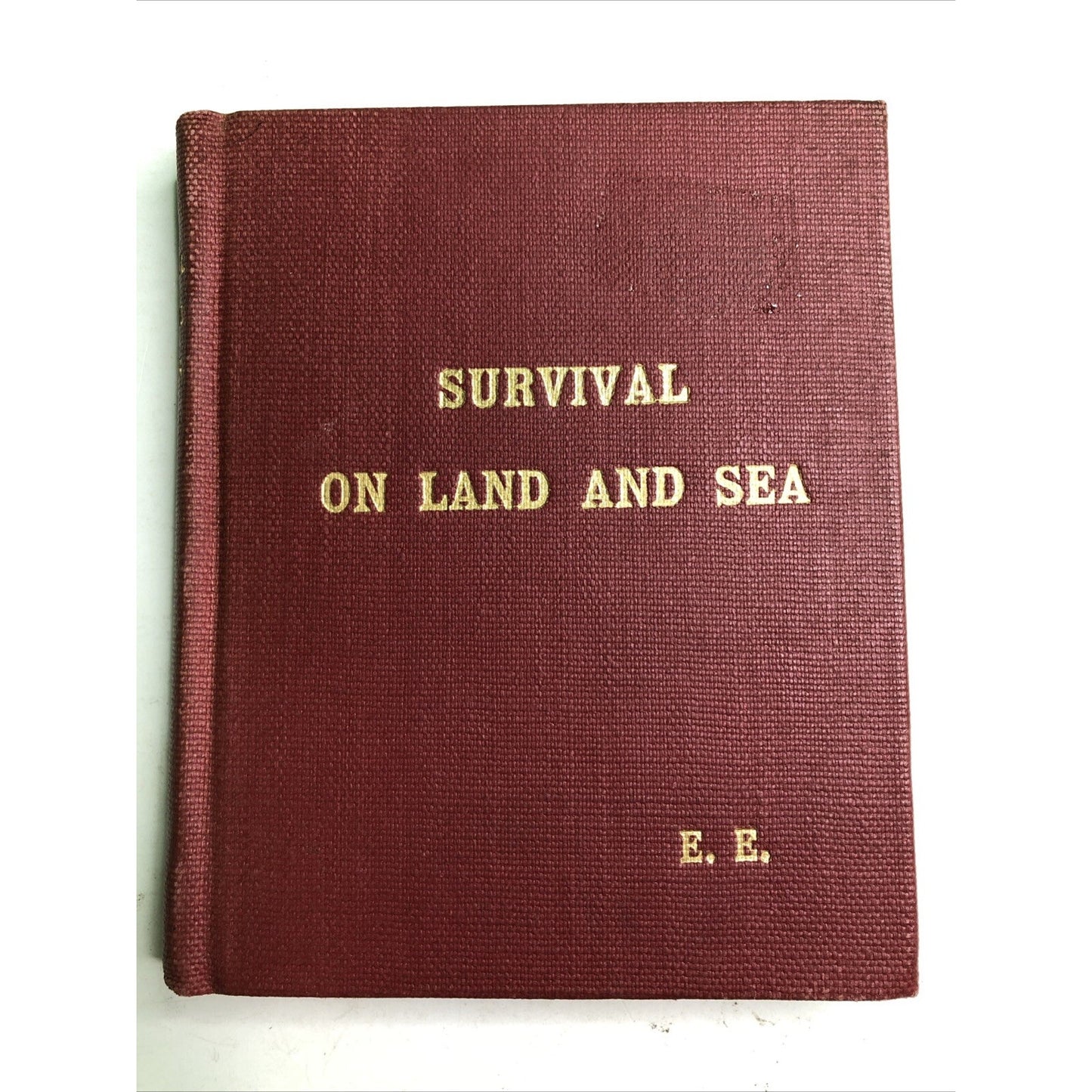 1944 HC Survival on Land and Sea by Smithsonian Naval Intelligence US Navy Illus