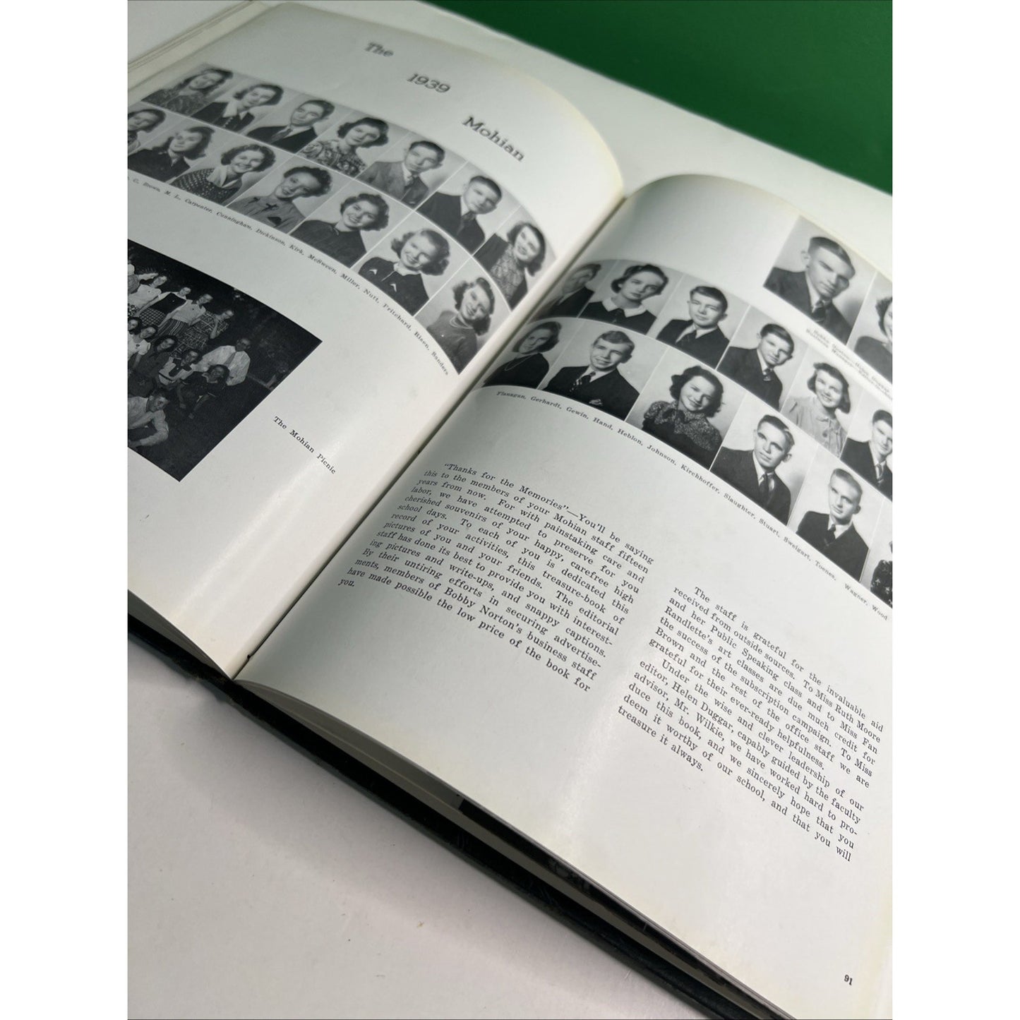 A Drama Of 1938 & 1939 Murphy High School Yearbook The Mohian Mobile, Alabama AL