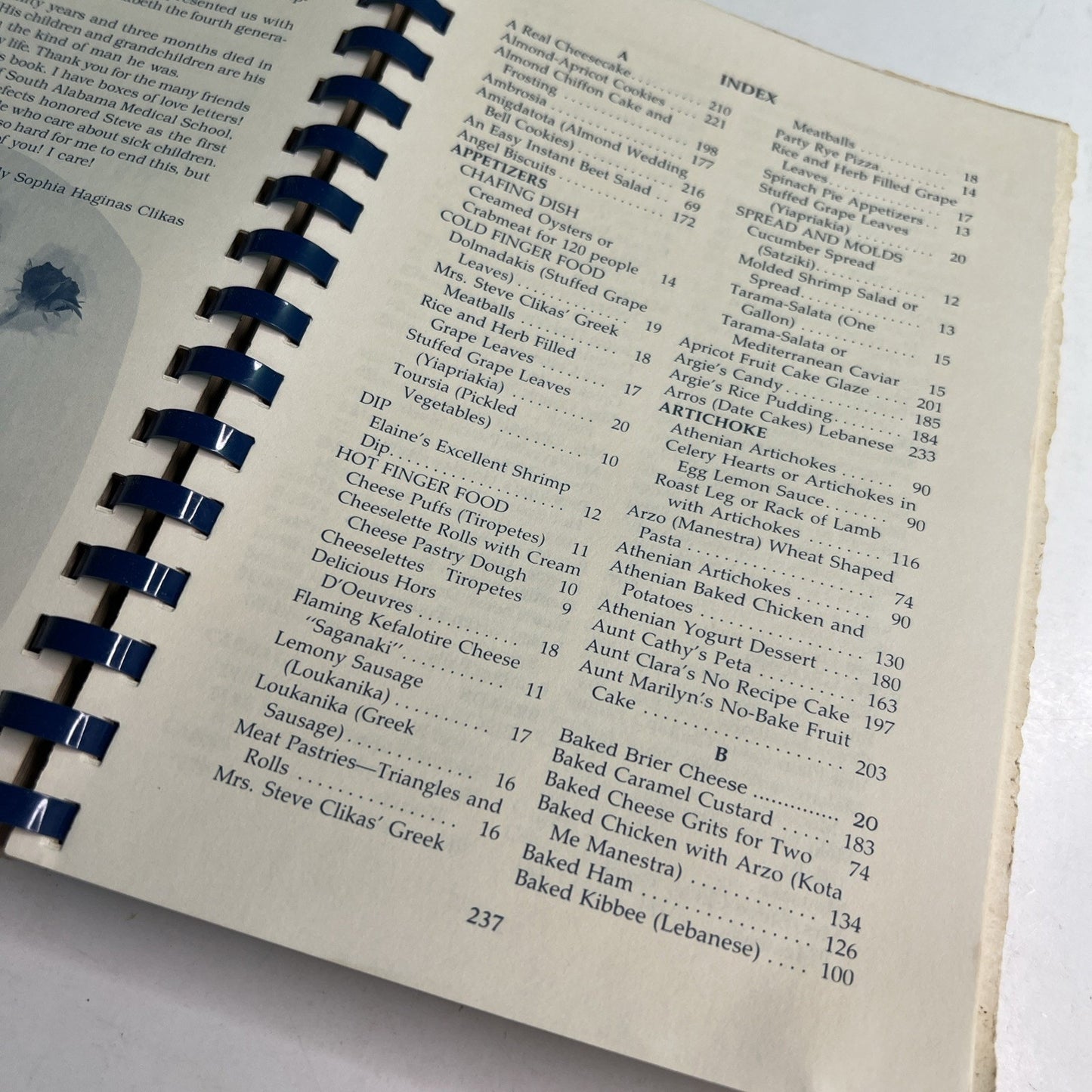 A Southern Lady Cooks With A Greek Accent Cookbook Sophia Clikas 1991 Mobile AL