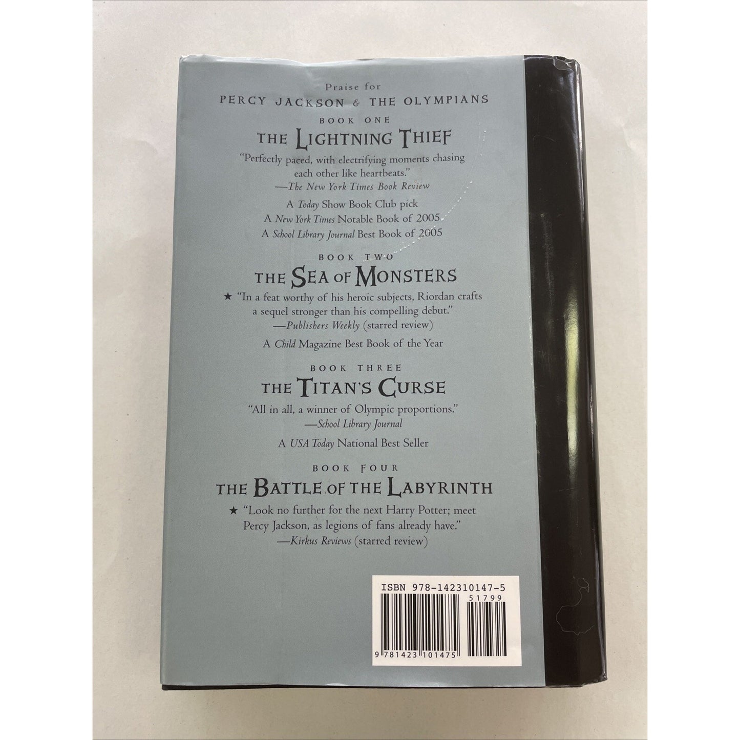 Percy Jackson and the Olympians, Book Five: The Last Olympian By Rick Riordan
