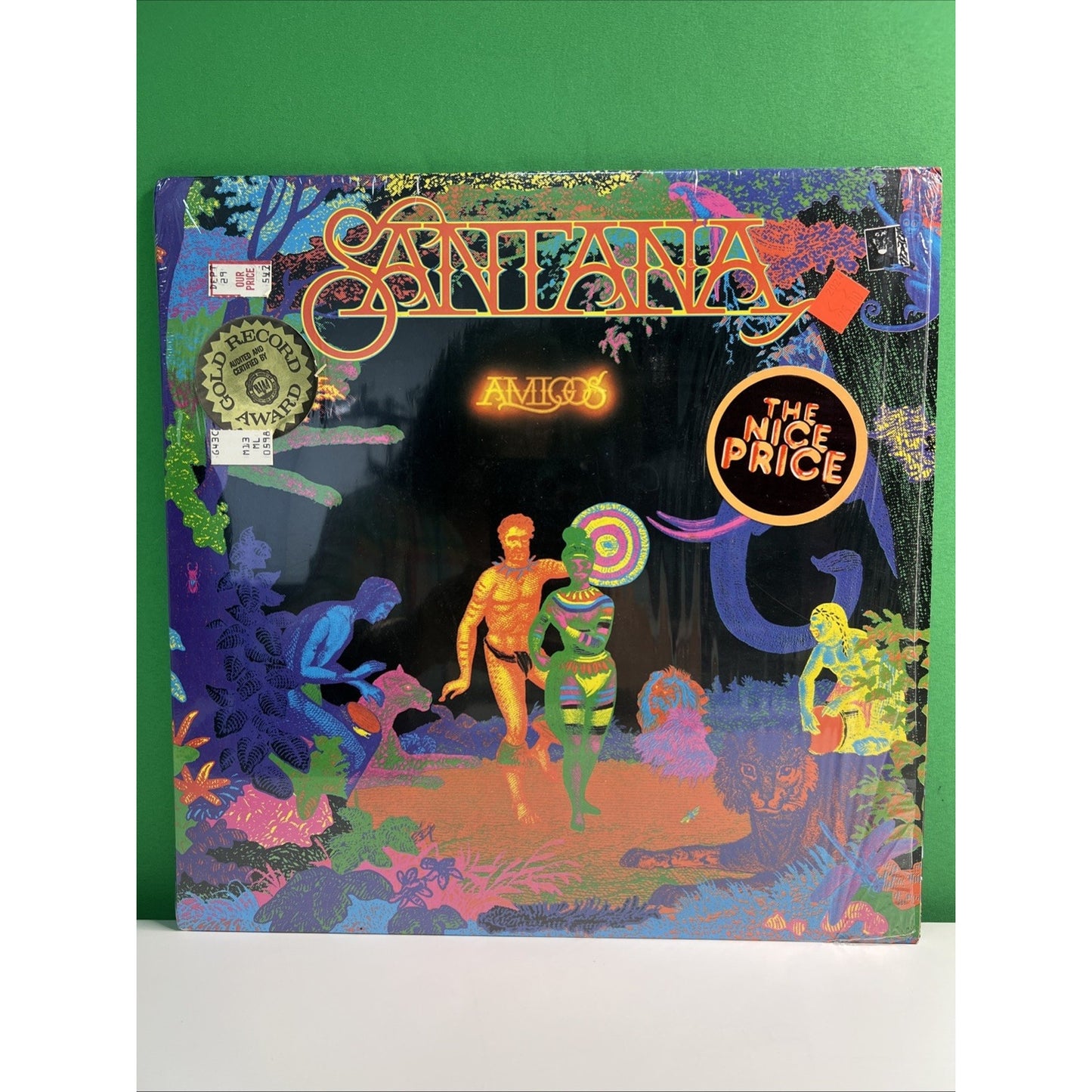 Santana "Amigos" LP Vinyl Record Gatefold Album 1976 CBS