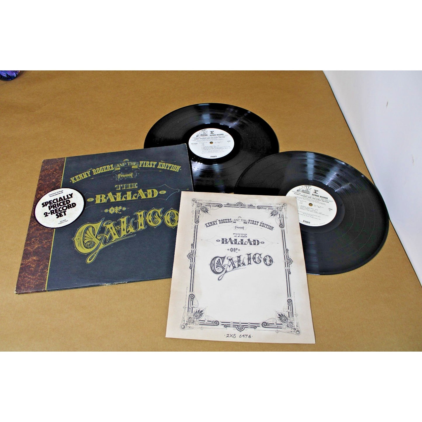 Vintage 2-LP Set, The Ballad of Calico, Kenny Rogers & The First Edition, 1972