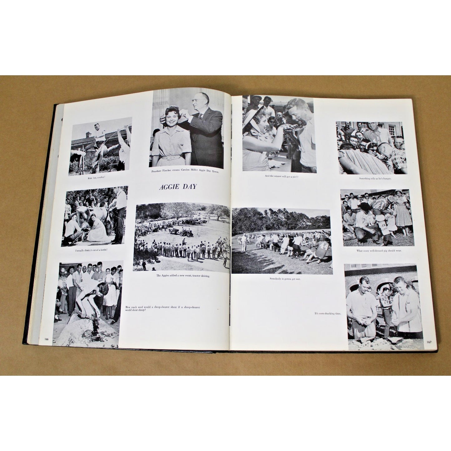 1961 University of Southwestern Louisiana "L'acadien" Vintage Yearbook
