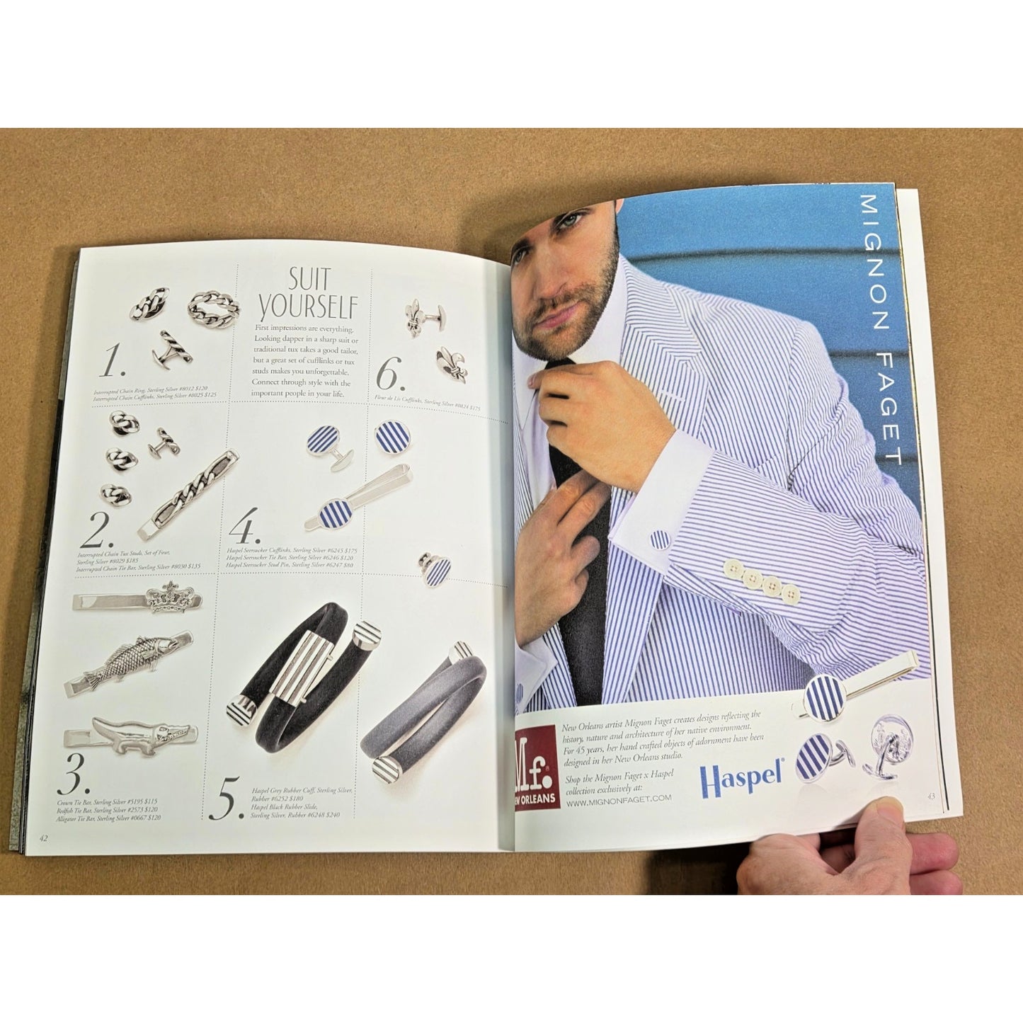 RARE Vol 1 Issue 1 Mignon Faget Fall/Winter 2016 Jewelry Catalog LockLink NOLA