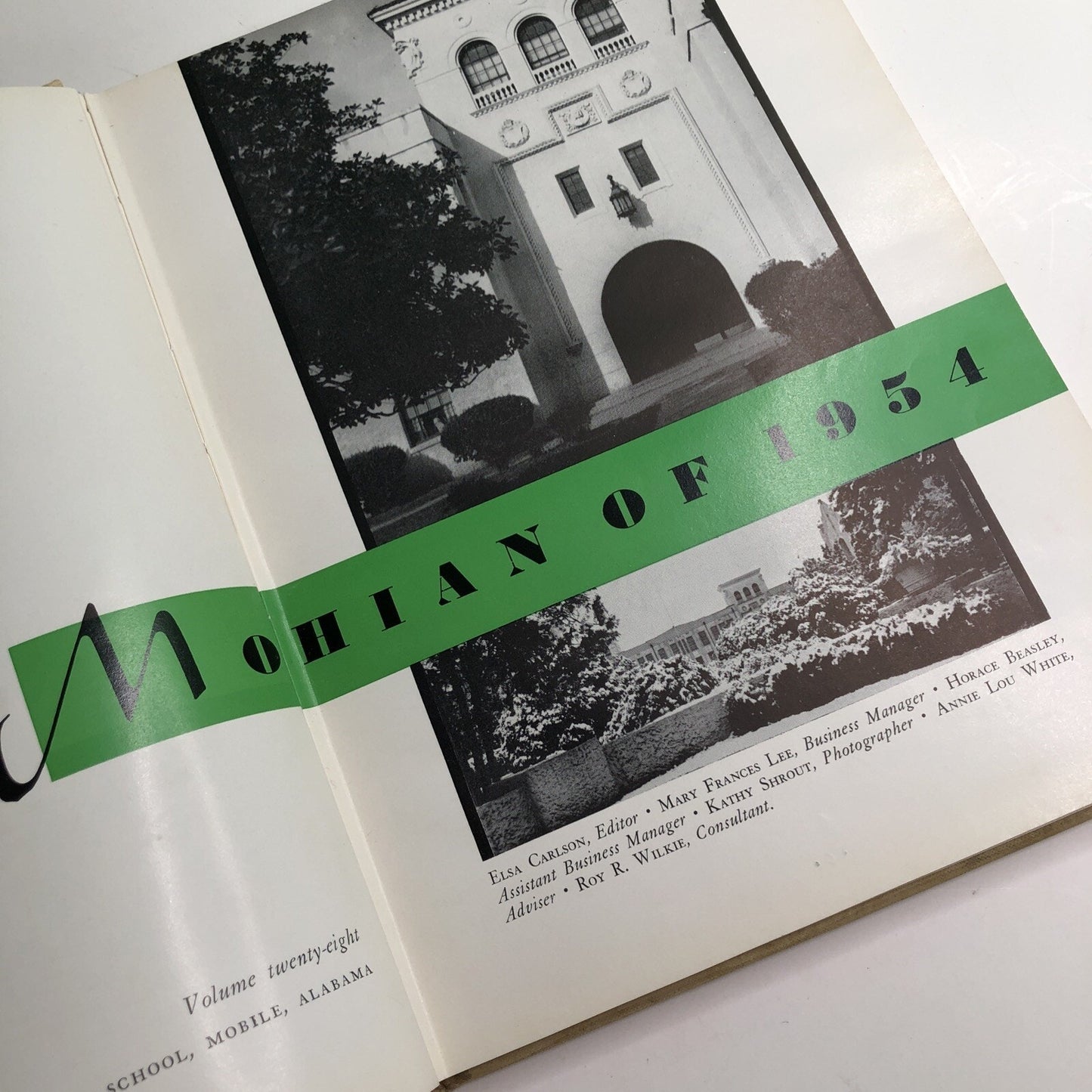 1954 Mohian Murphy High School Yearbook Mobile Alabama AL