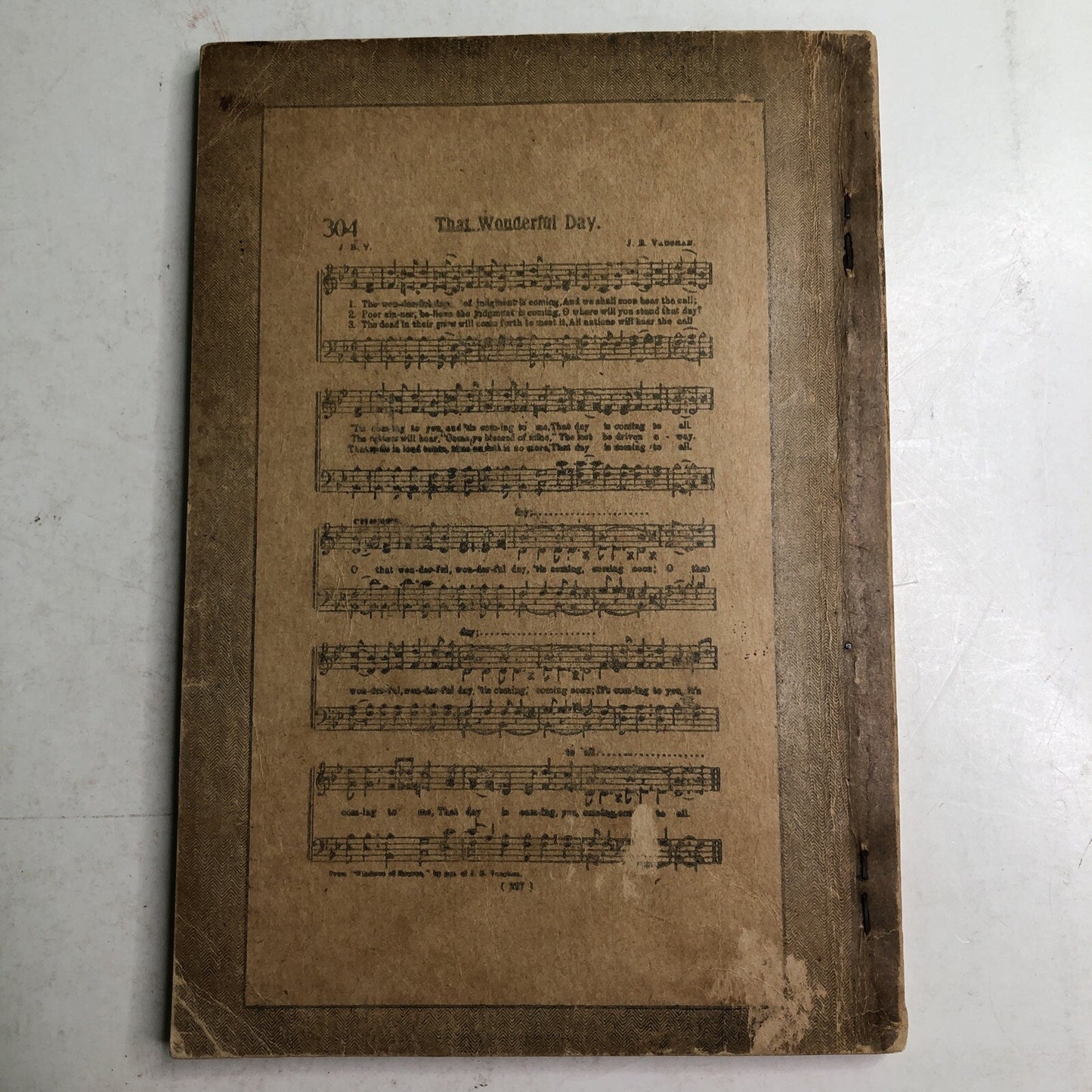 Vintage Carols Of Heaven Songbook Paperback Alabama Ala AL Music Hymnal History