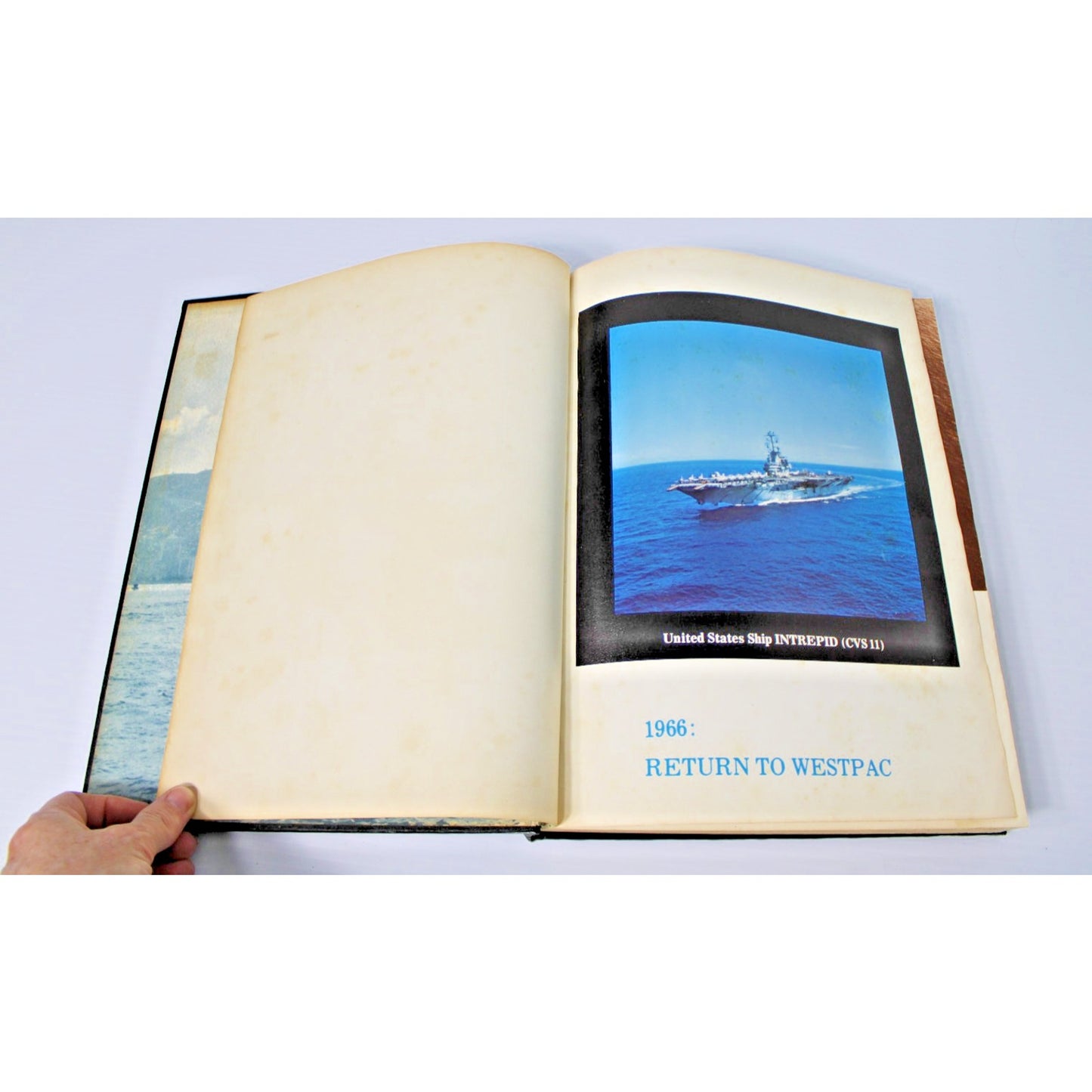 1966 USS Intrepid CSV-11 Cruisebook- Vietnam, Gulf of Tonkin CVW-10 Operations